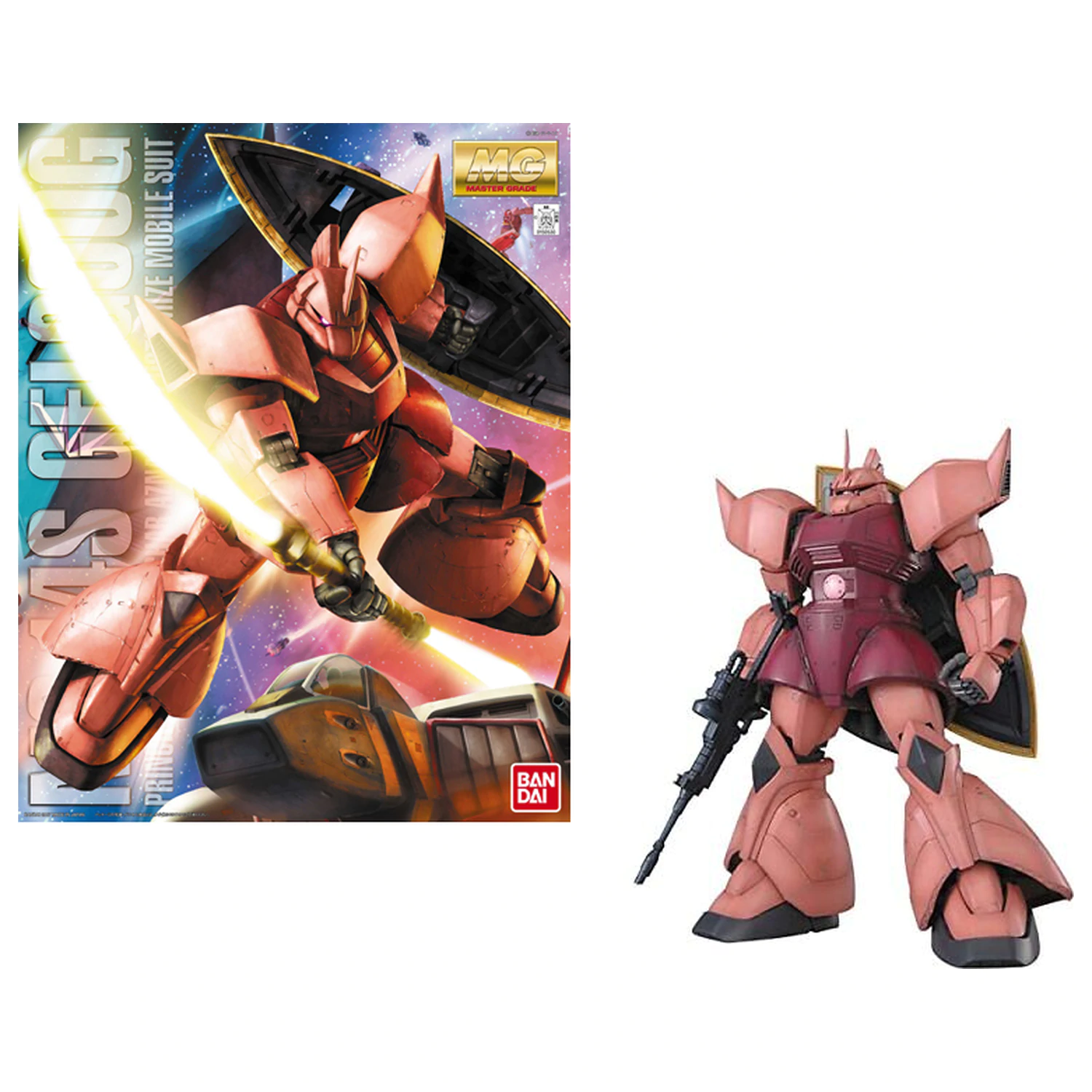GUNDAM MG 1/100 MS-14S Char's Gelgoog Ver. 2.0 Zestaw modelarski zdjęcie produktu