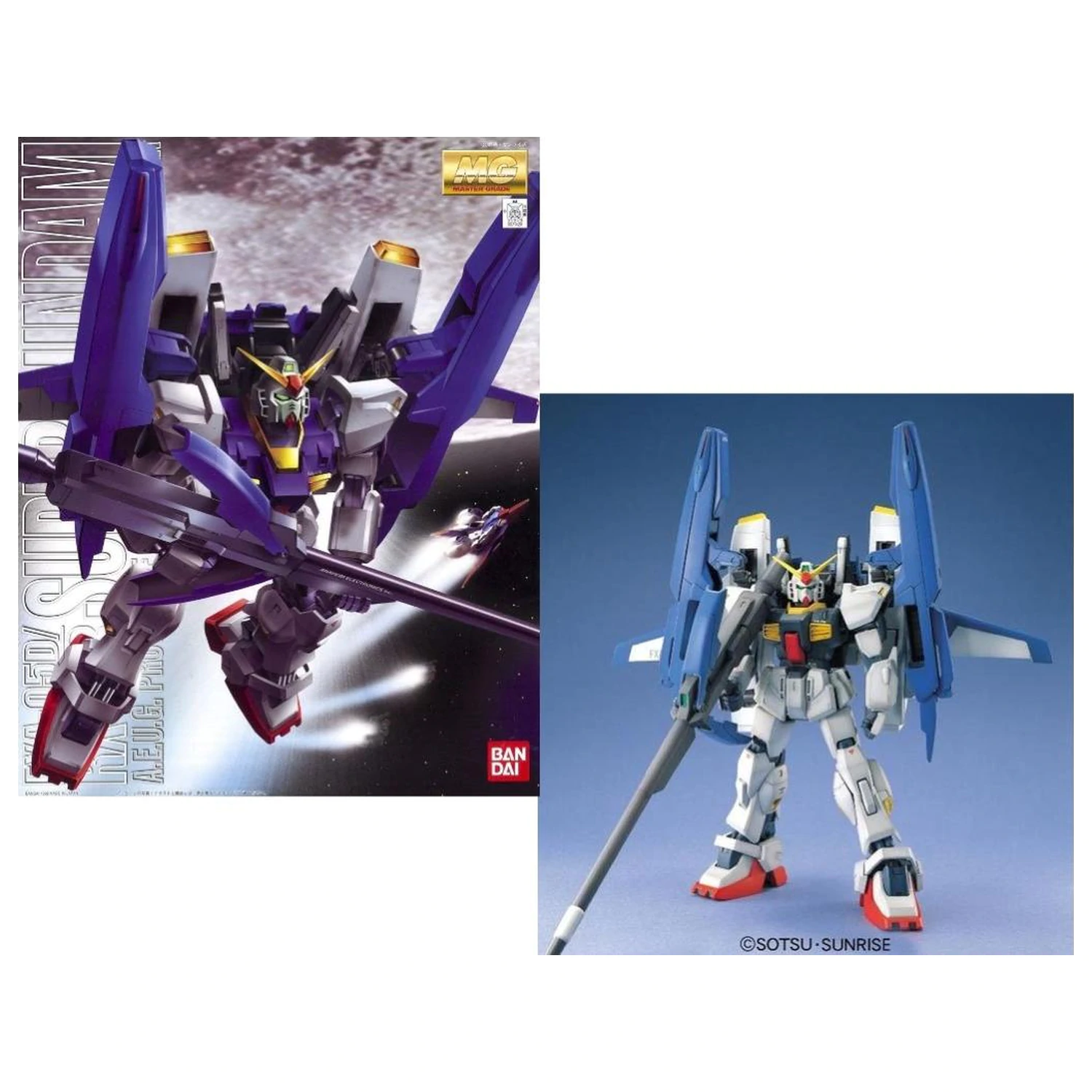 Gundam MG 1/100 Super Gundam Zestaw modelarski zdjęcie produktu