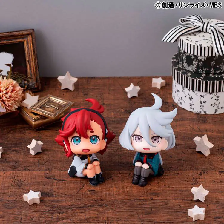 Mobile Suit Gundam: The Witch from Mercury Look Up PVC Statues Suletta Mercury & Miorine Rembran Zestaw figurek 11 cm zdjęcie produktu