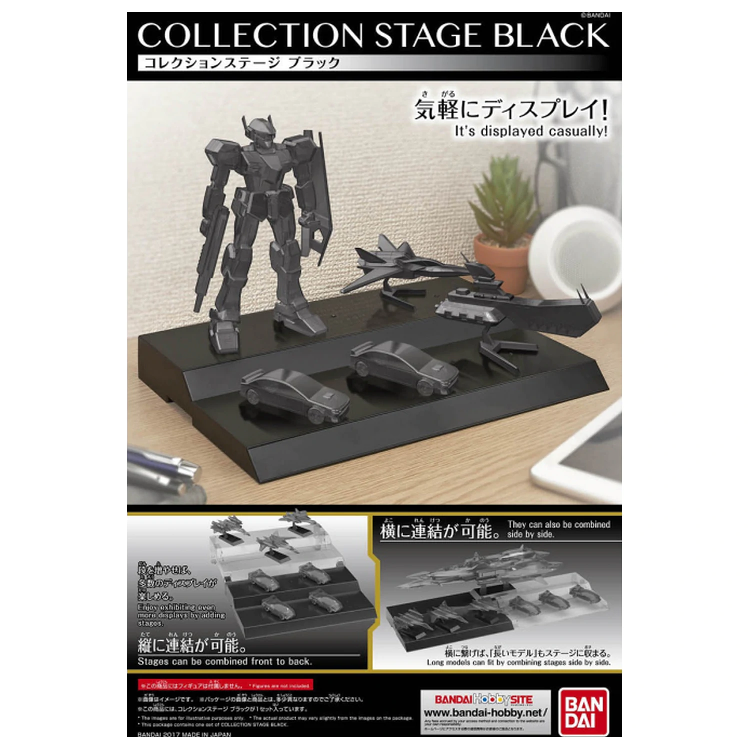 Gundam Model Kit Collection Scenka Czarna zdjęcie produktu