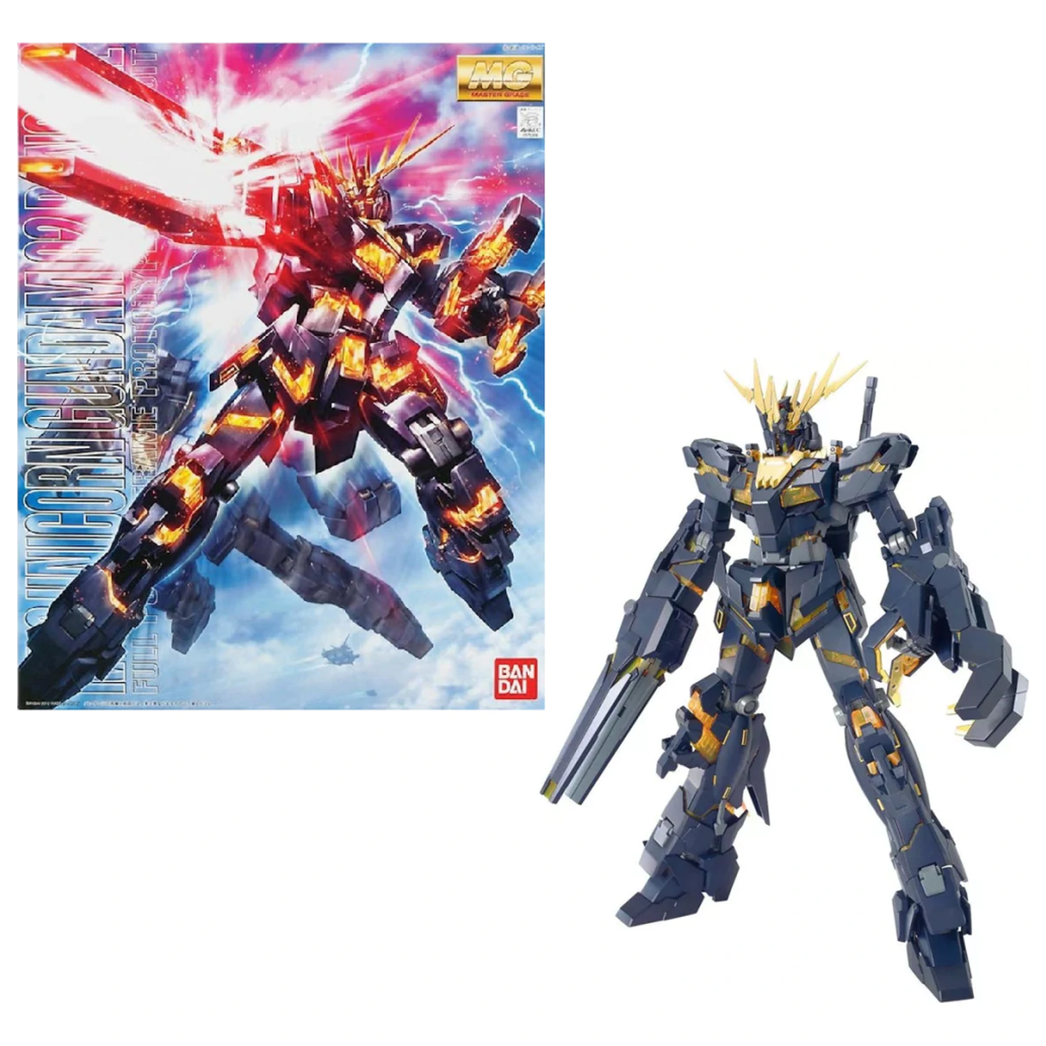 Gundam Model Kit Master Grade Unicorn Gundam 02 Banshee 18 cm zdjęcie produktu