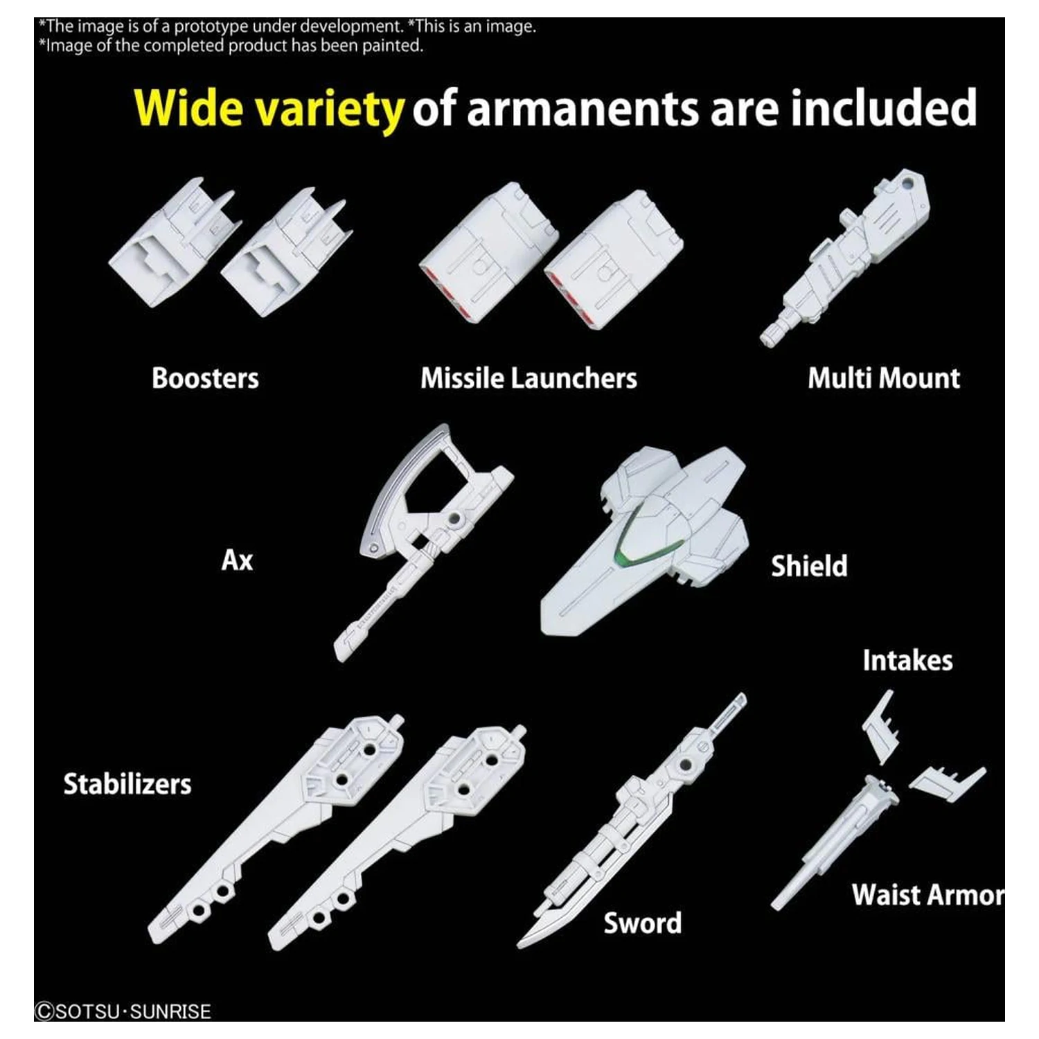 GUNDAM Option Parts Set Gunpla 13 (Gunpla Battle Arm Arms) zestaw modelowy zdjęcie produktu