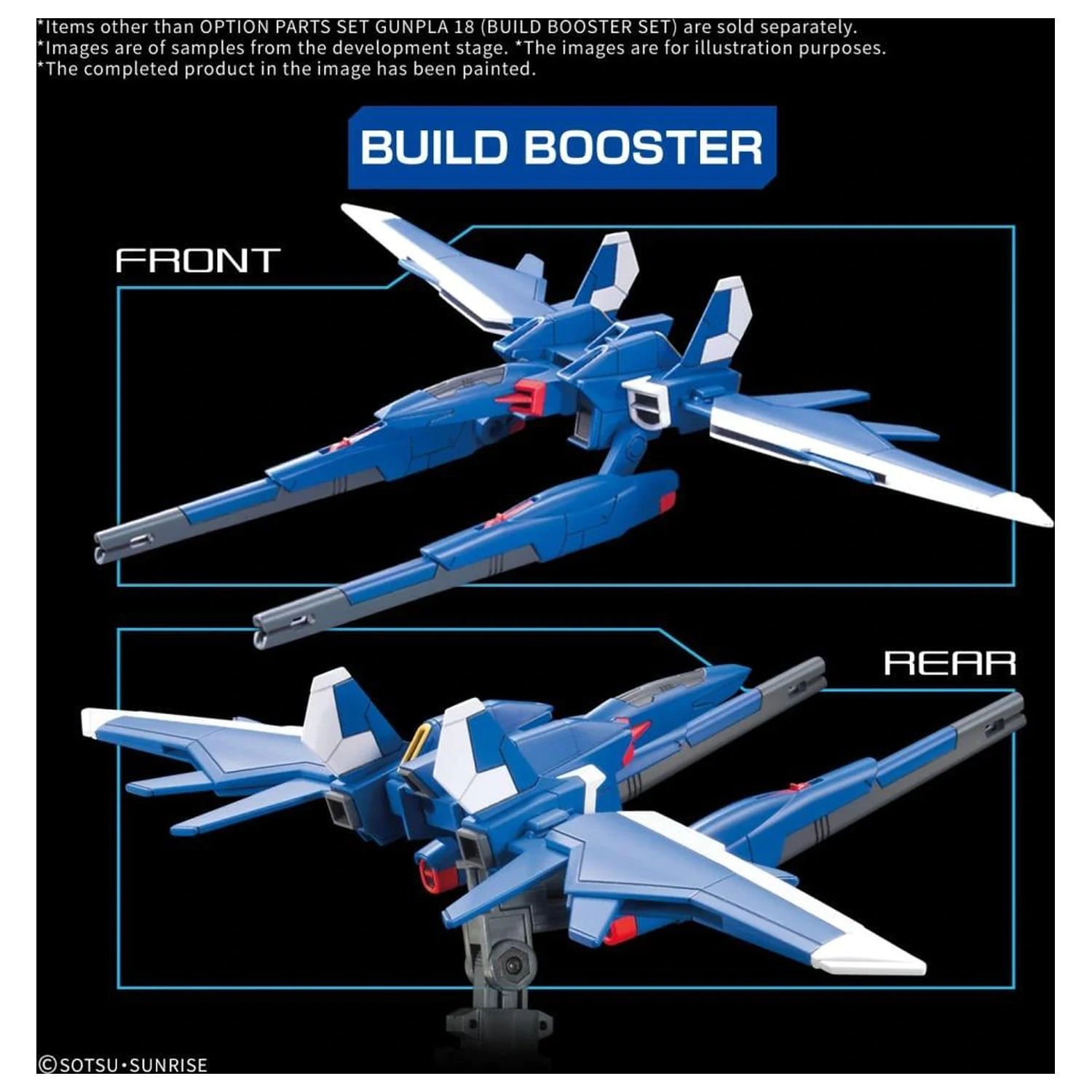 Gundam Option Parts Set Gunpla 18 (Build Booster Set) Model Zestaw zdjęcie produktu