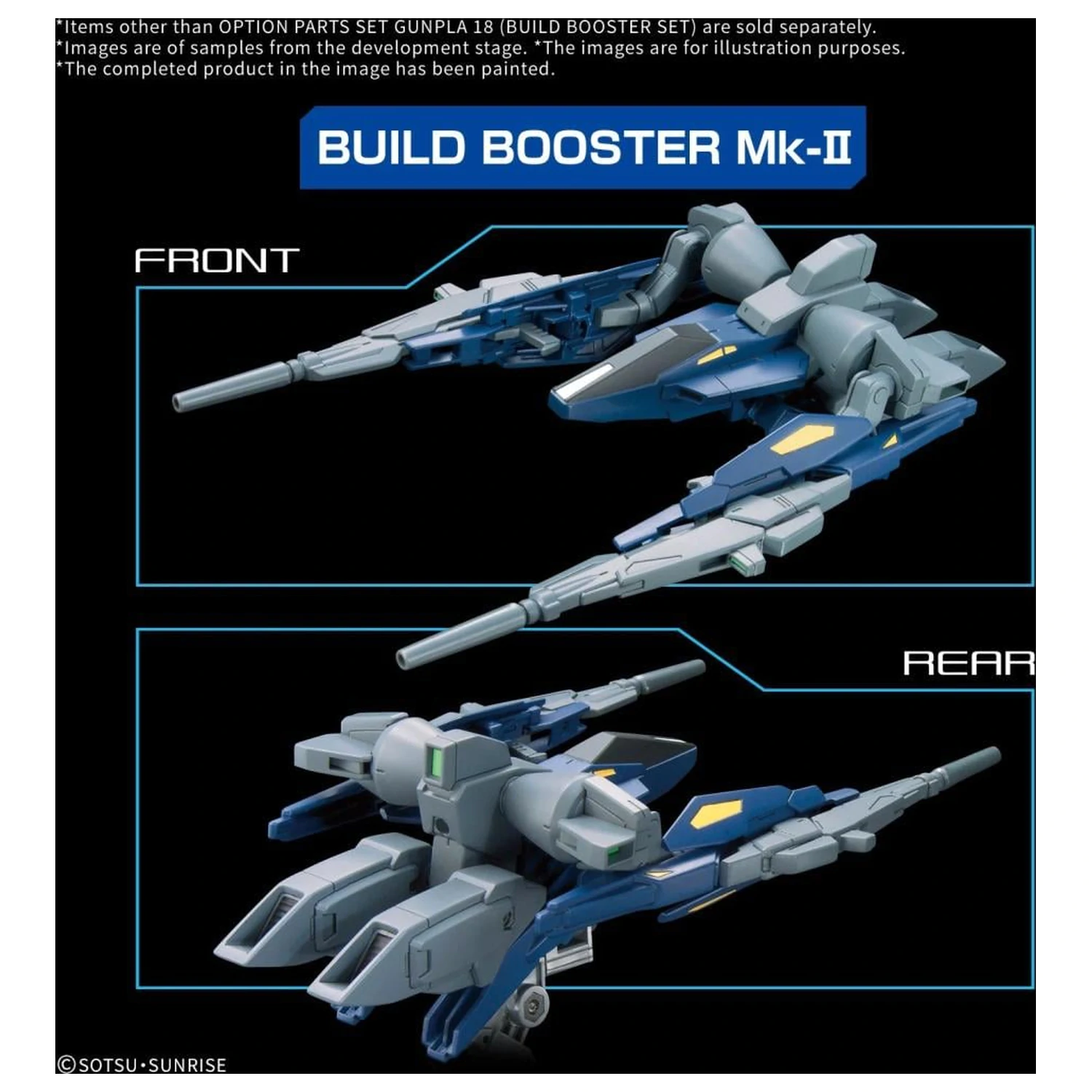 Gundam Option Parts Set Gunpla 18 (Build Booster Set) Model Zestaw zdjęcie produktu