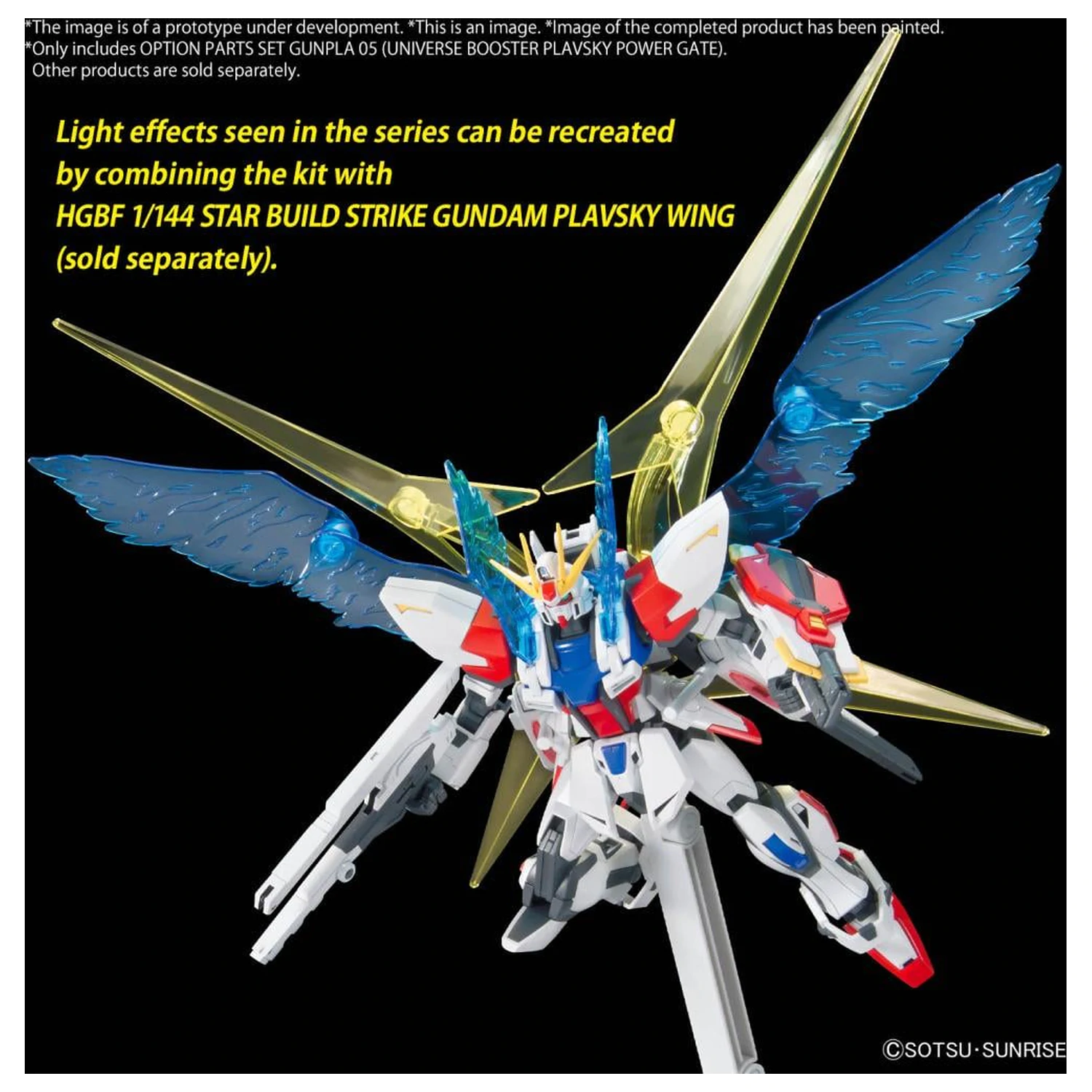 Zestaw Gundam Option Parts Set Gunpla 05 (Universe Booster) Model Kit zdjęcie produktu
