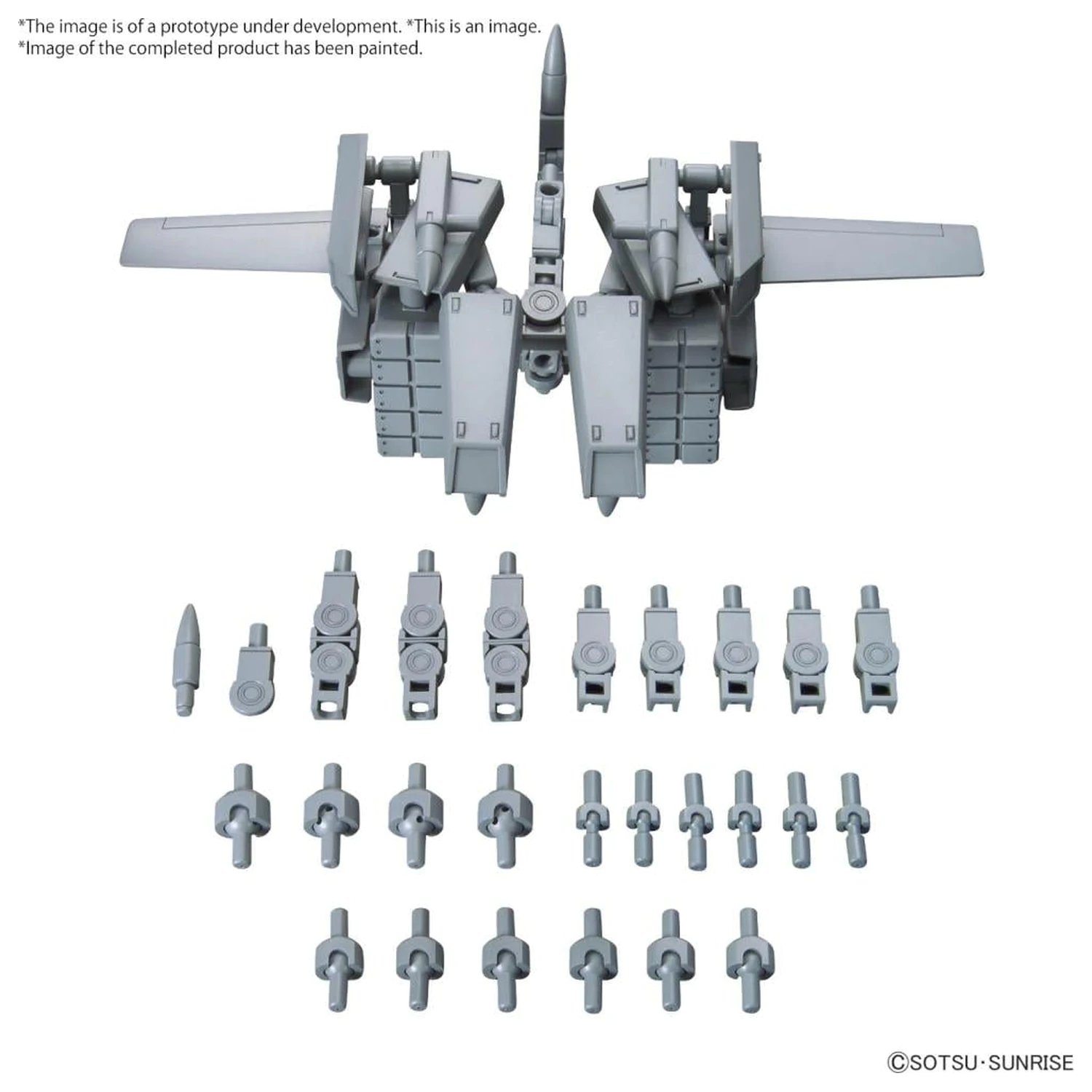 GUNDAM Option Parts Set Gunpla 08 (Ballden Arm Arms) Zestaw Modelowy zdjęcie produktu