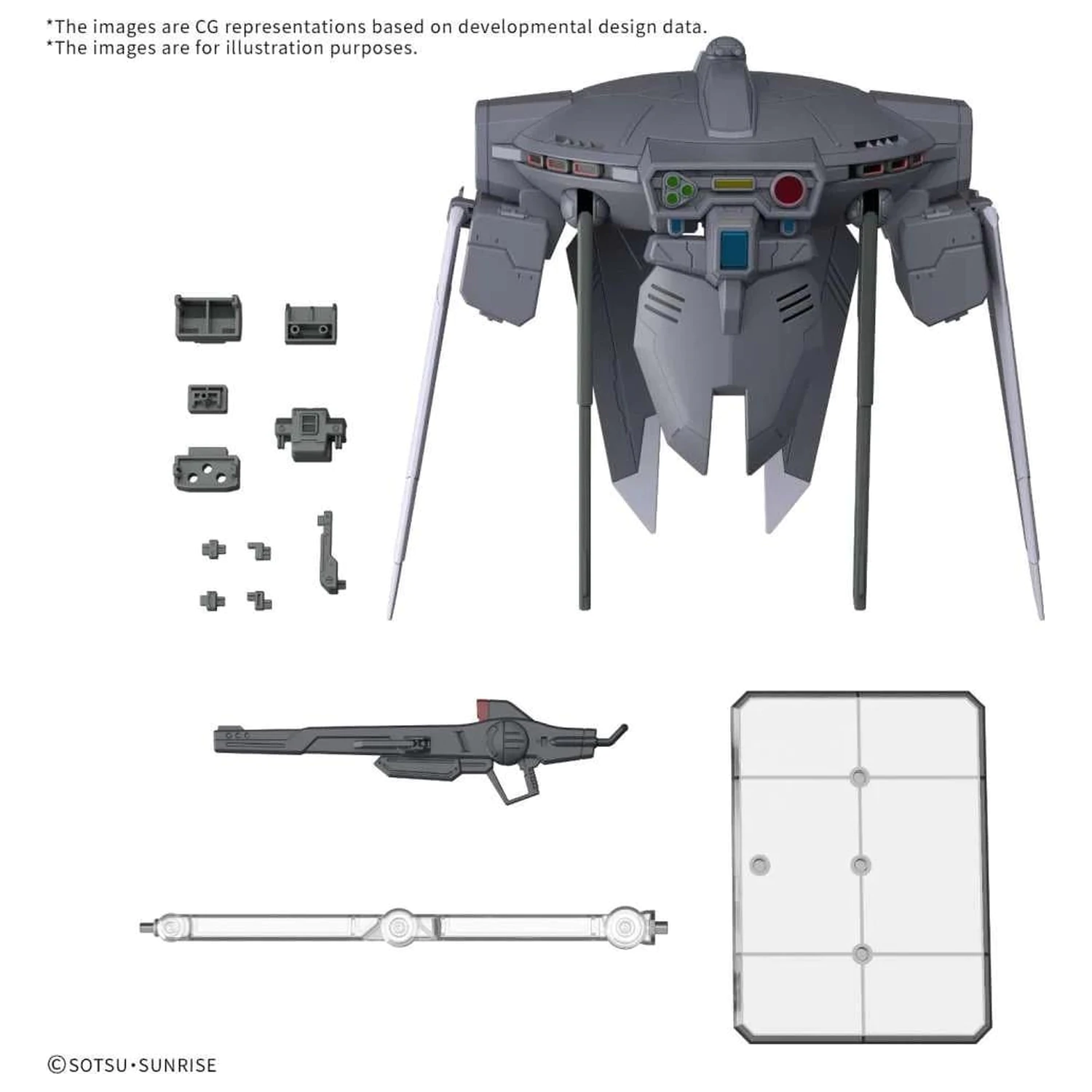 GUNDAM OPTION PARTS SET GUNPLA 15 (Cavalier AiFRiD) zestaw modeli zdjęcie produktu