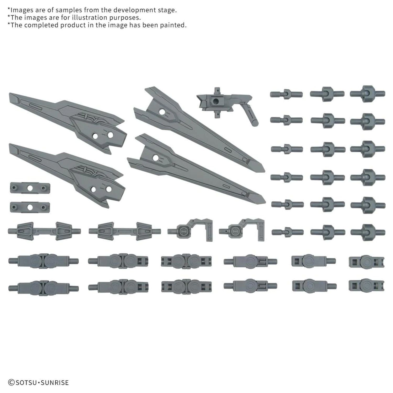 Gundam Option Parts Set Gunpla 17 (Binder Gun) Model Kit zdjęcie produktu