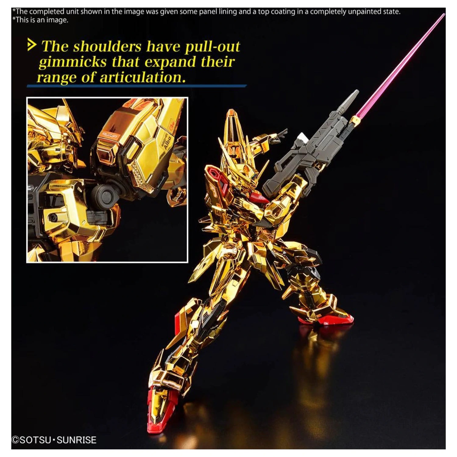 Gundam RG 1/144 Akatsuki Gundam Oowashi Unit Zestaw modelarski zdjęcie produktu