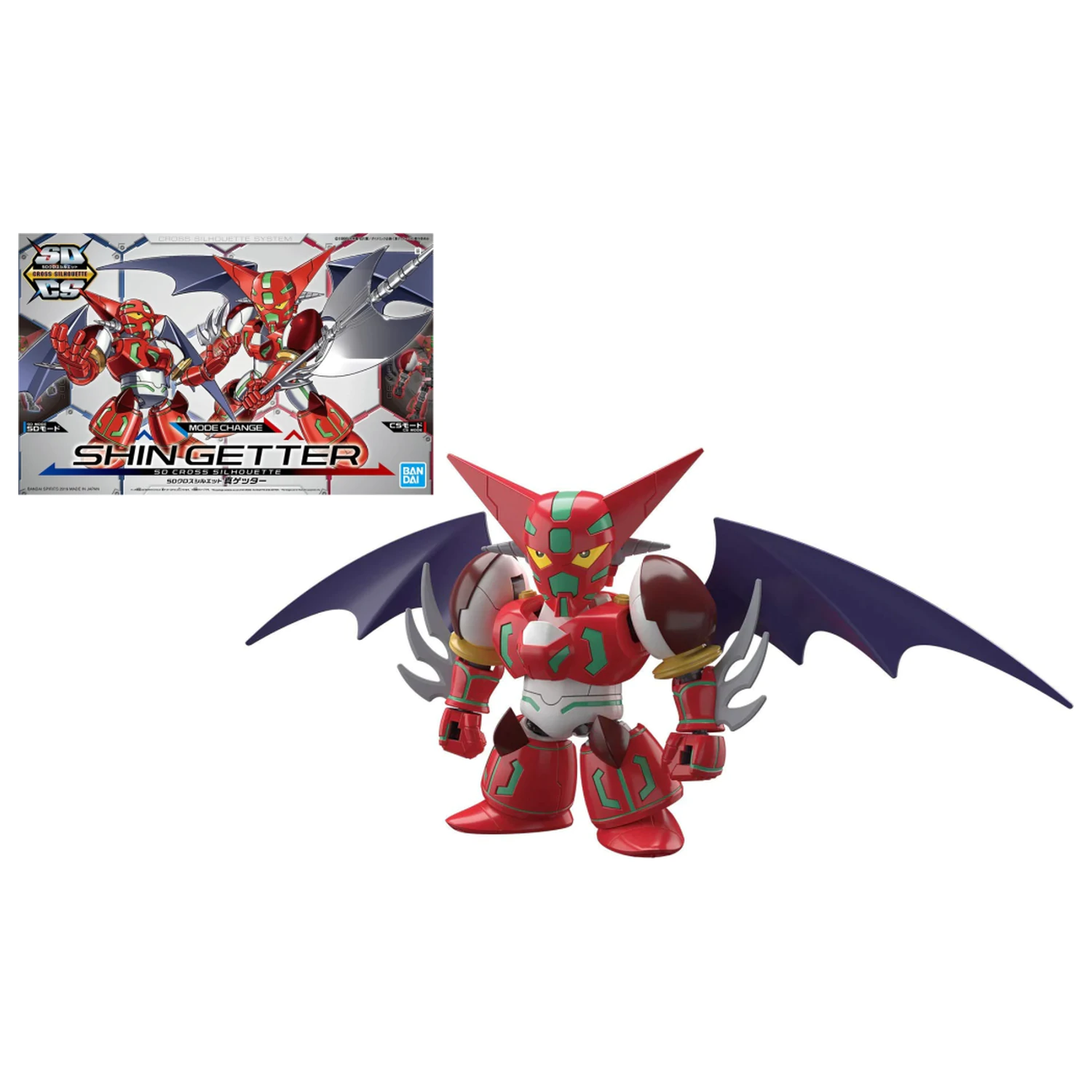 GUNDAM SD Cross Silhouette Shin Getter Model Zestaw do Składania zdjęcie produktu