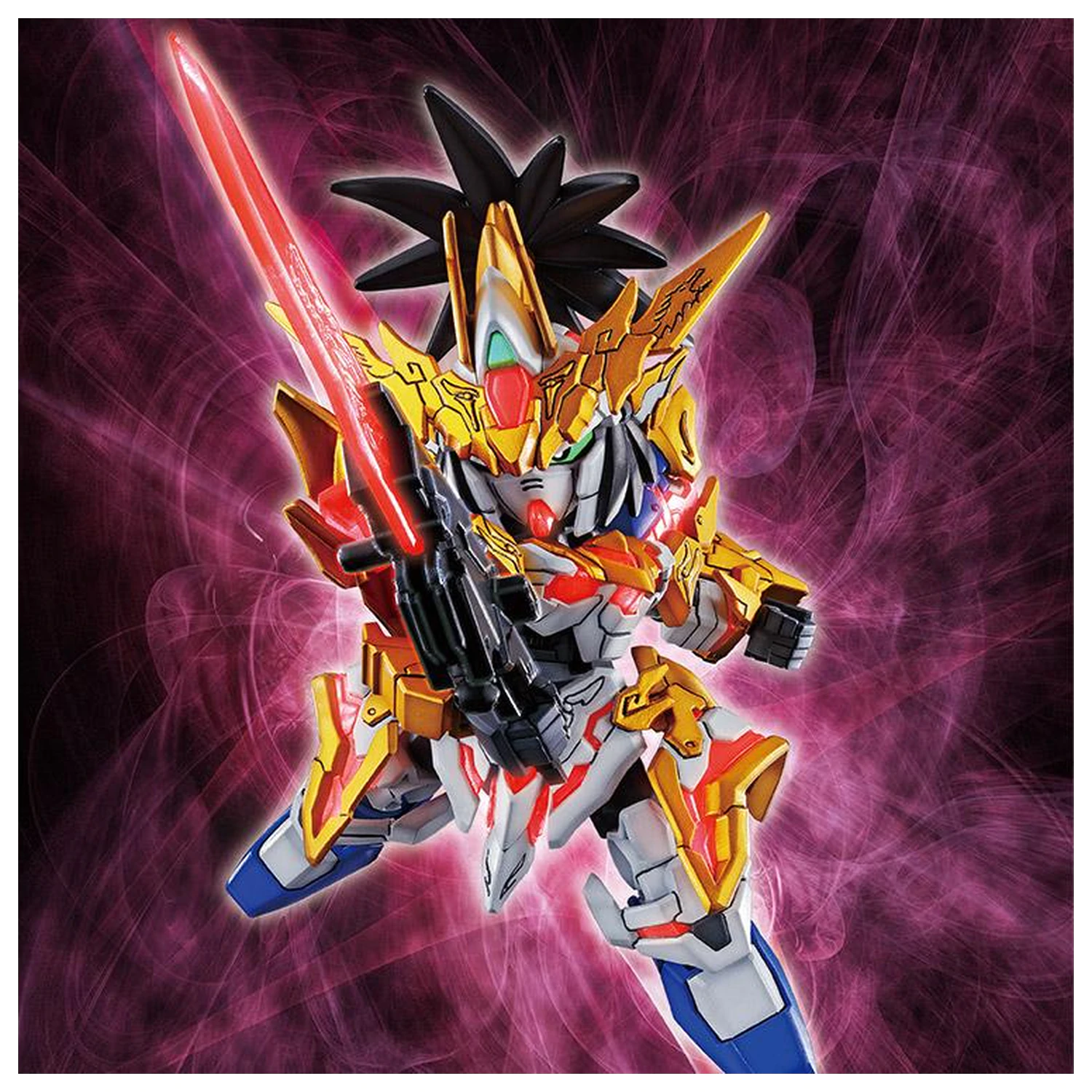GUNDAM SD Sangoku Soketsuden Liu Bei Unicorn Gundam Zestaw modeli zdjęcie produktu