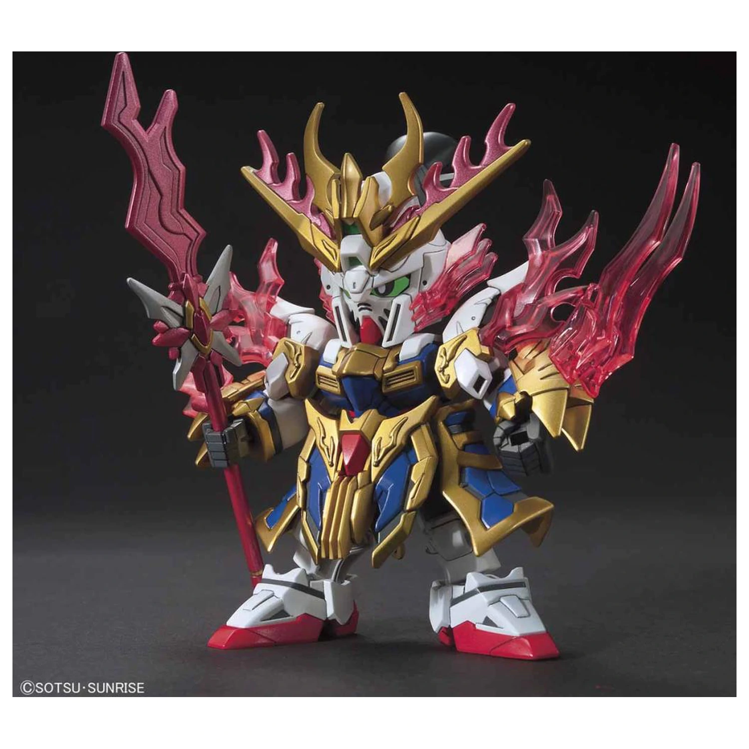 GUNDAM SD Sangoku Soketsuden Zhang Fei God Gundam Zestaw Modelowy zdjęcie produktu