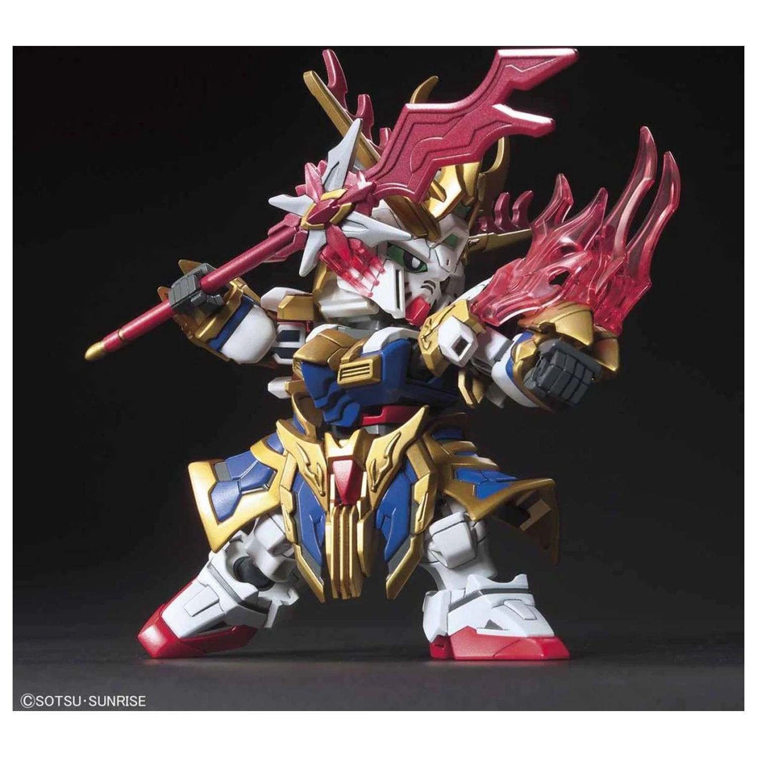 GUNDAM SD Sangoku Soketsuden Zhang Fei God Gundam Zestaw Modelowy zdjęcie produktu