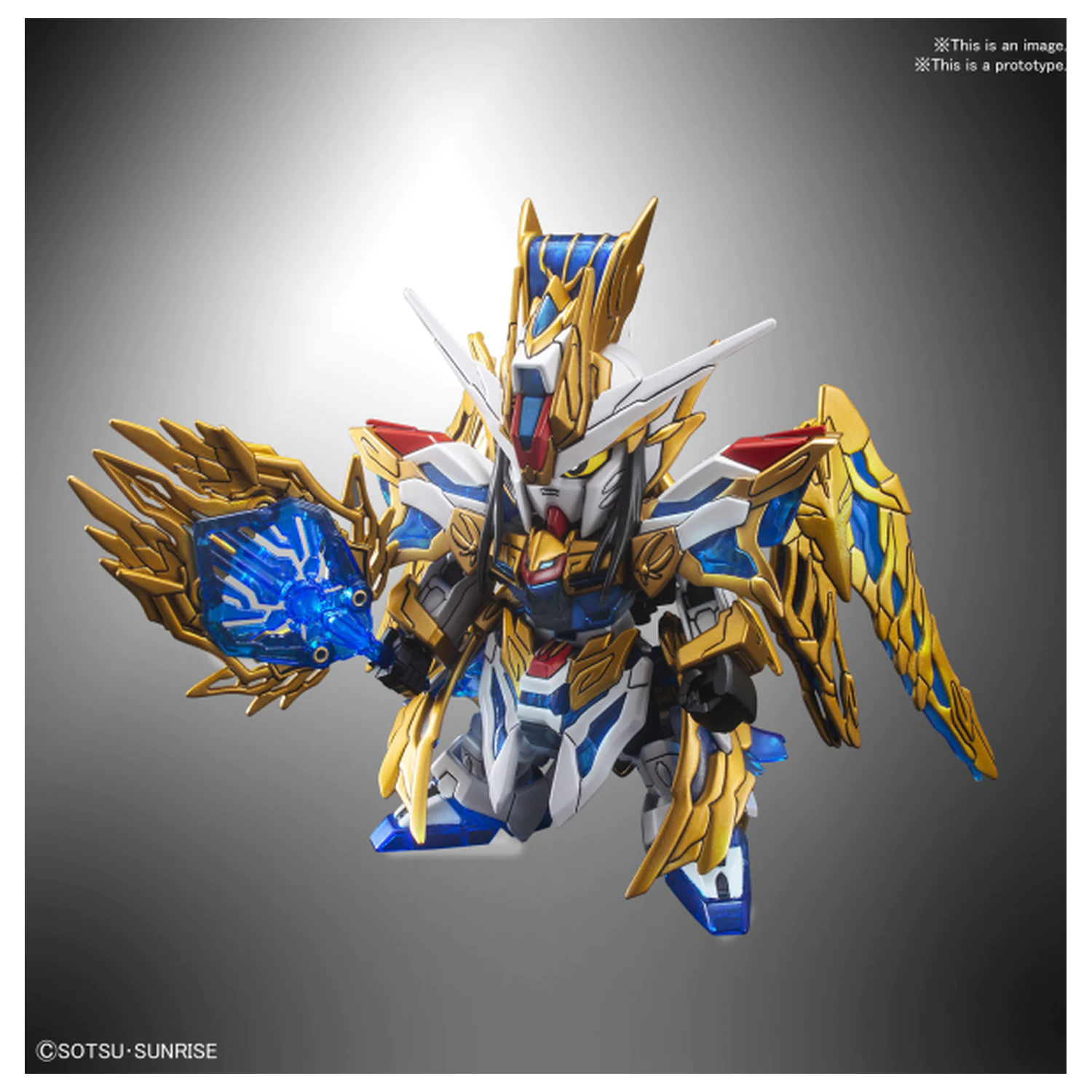 Gundam SD Sangoku Soketsuden Zhuge Liang Freedom Gundam Zestaw Modelowy zdjęcie produktu