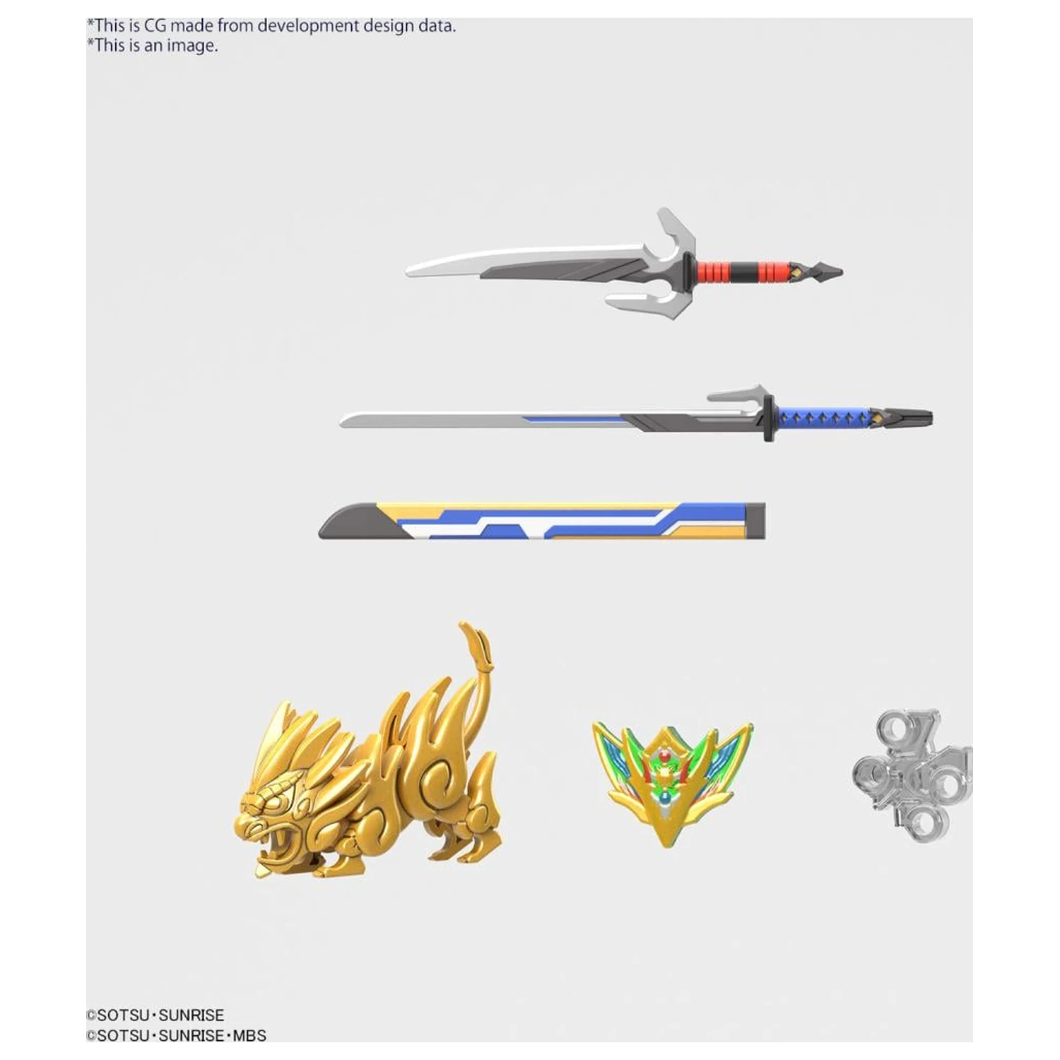 GUNDAM SDW Heroes Onmitsu Gundam Aerial Zestaw modeli zdjęcie produktu