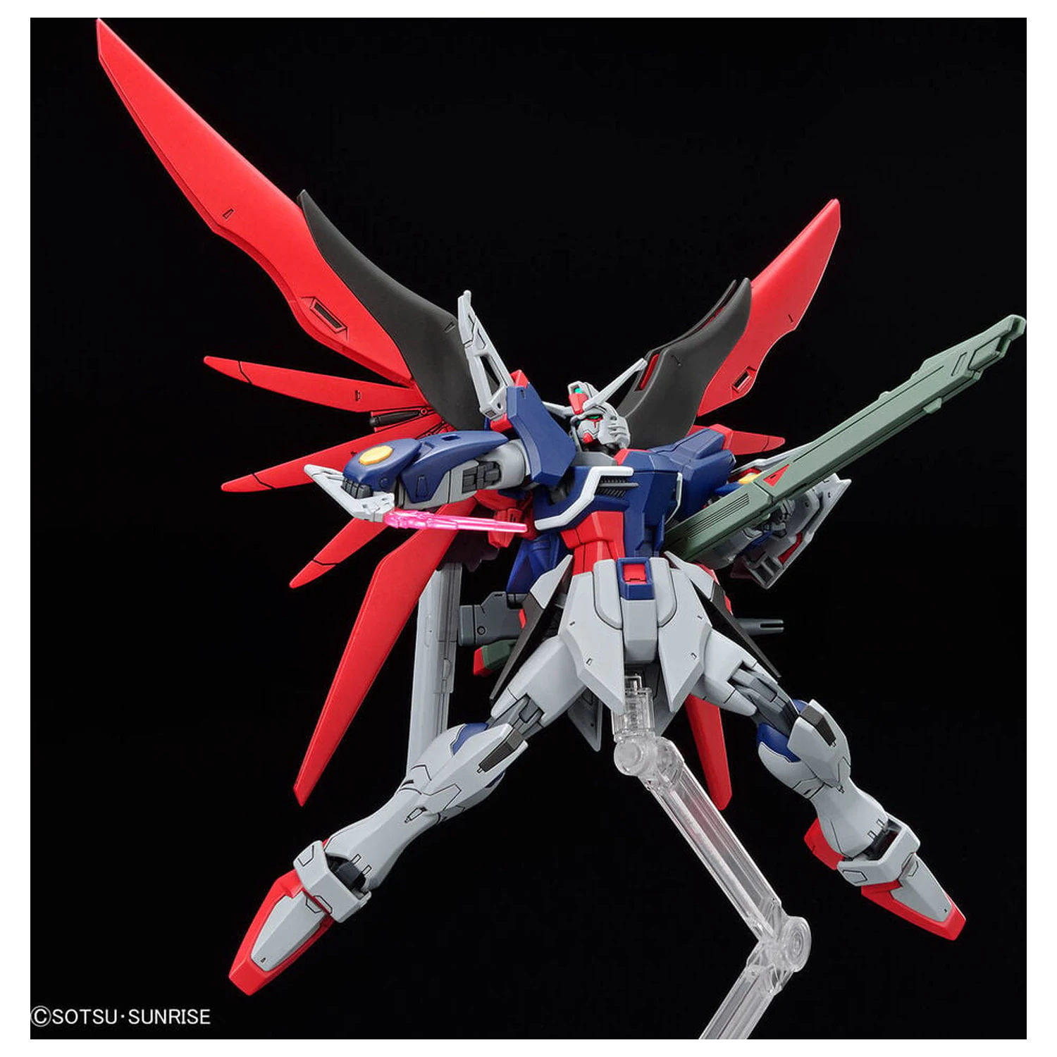 Gundam SEED Freedom ZGMF/A-262PD-P Mighty Strike Freedom Gundam Destiny Gundam II Zeus Silhouette Zestaw Modelowy Ruchomego Kombinezonu HG 1/144 zdjęcie produktu