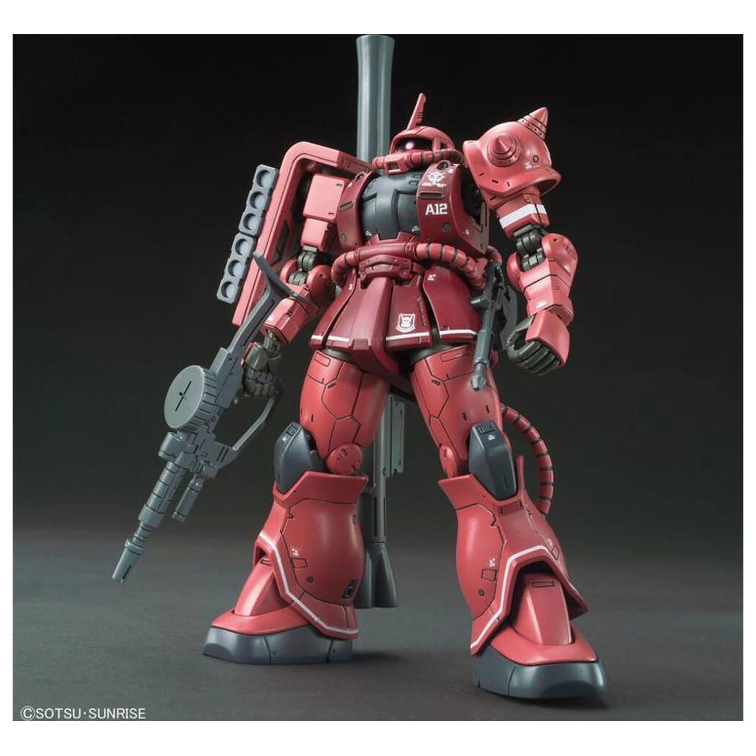 Gundam The Origin MS-06S Zaku II Char Aznable Red Comet Ver. Zestaw modelarski Maqueta HG 1/144 zdjęcie produktu