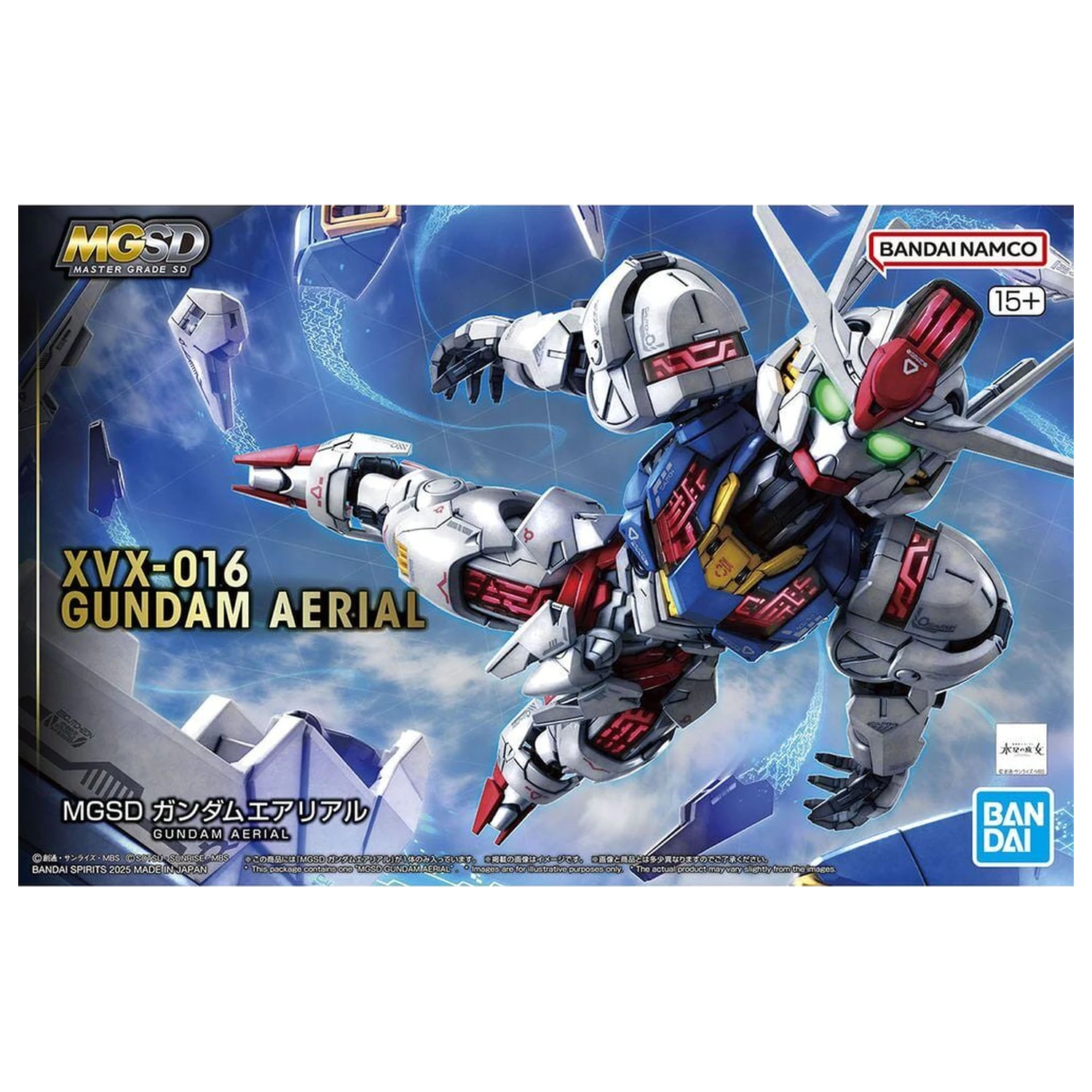 Gundam The Witch from Mercury XVX-016 Gundam Aerial Mobile Suit Zestaw modelarski MGSD zdjęcie produktu