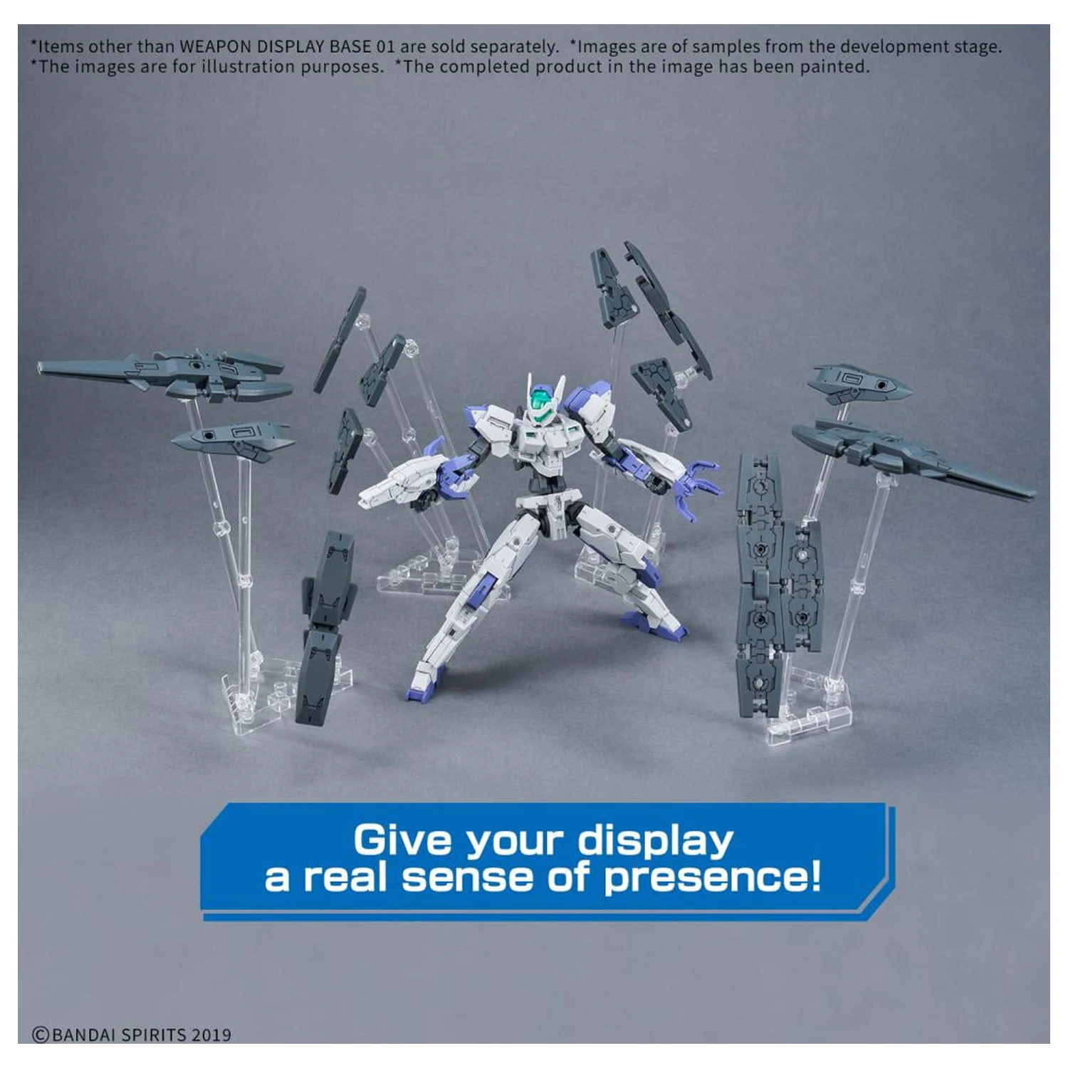 Gundam Weapon Display Base 01 Zestaw modeli zdjęcie produktu