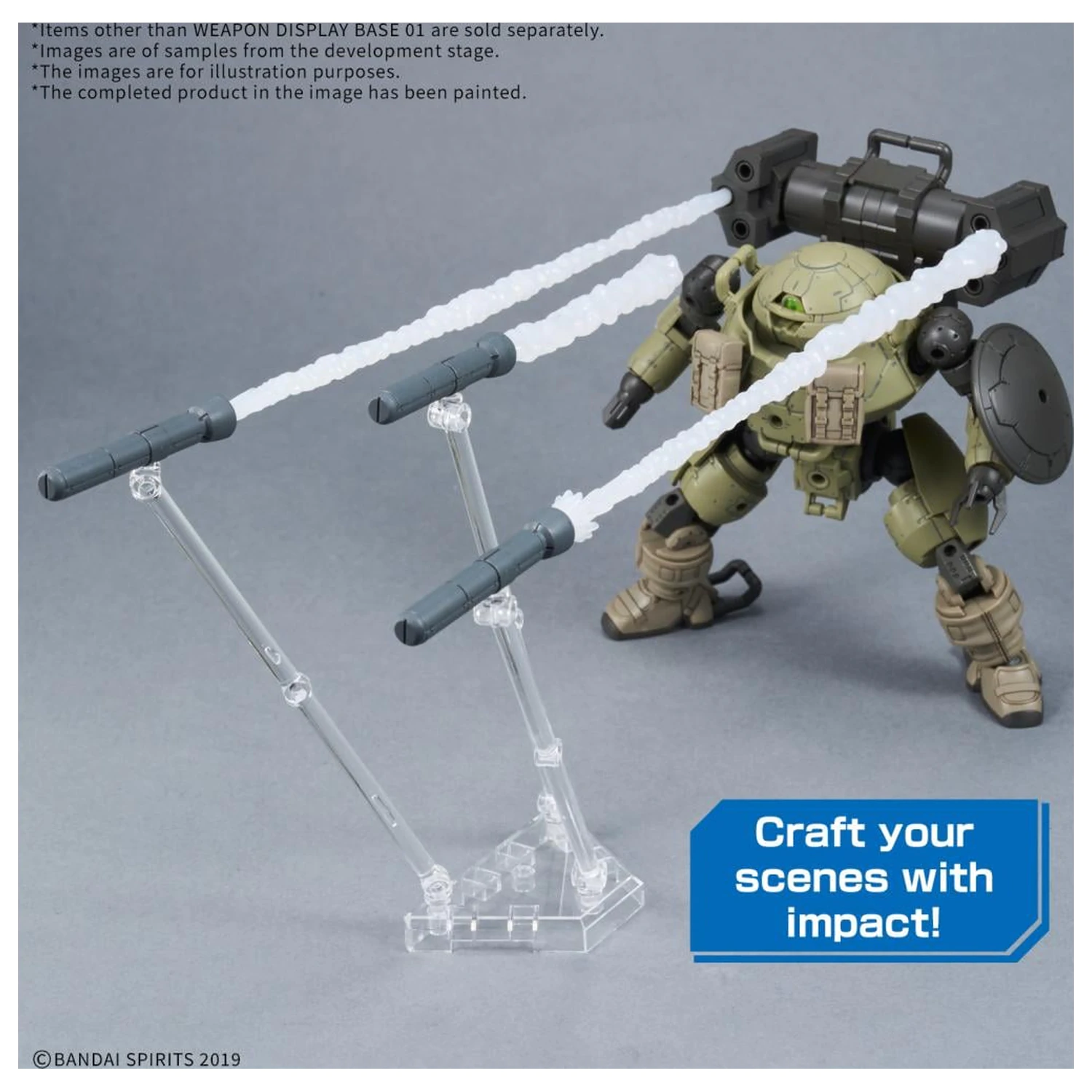 Gundam Weapon Display Base 01 Zestaw modeli zdjęcie produktu
