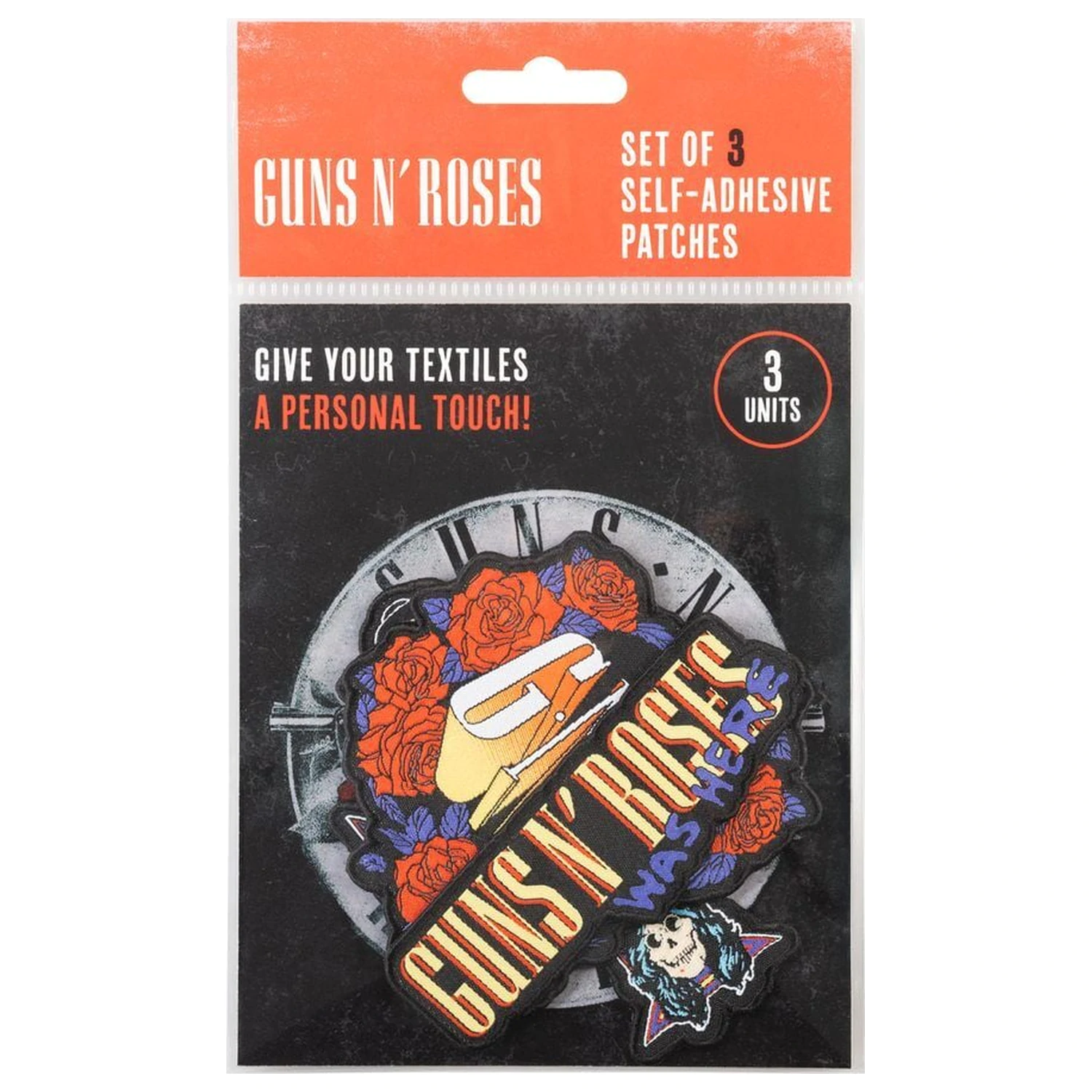 Guns N Roses zestaw 3 naszywek zdjęcie produktu