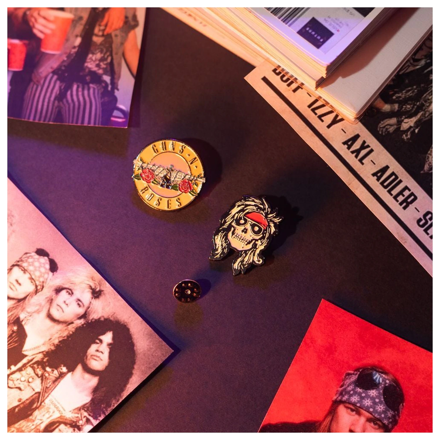 Guns N Roses zestaw 4 przypinek zdjęcie produktu