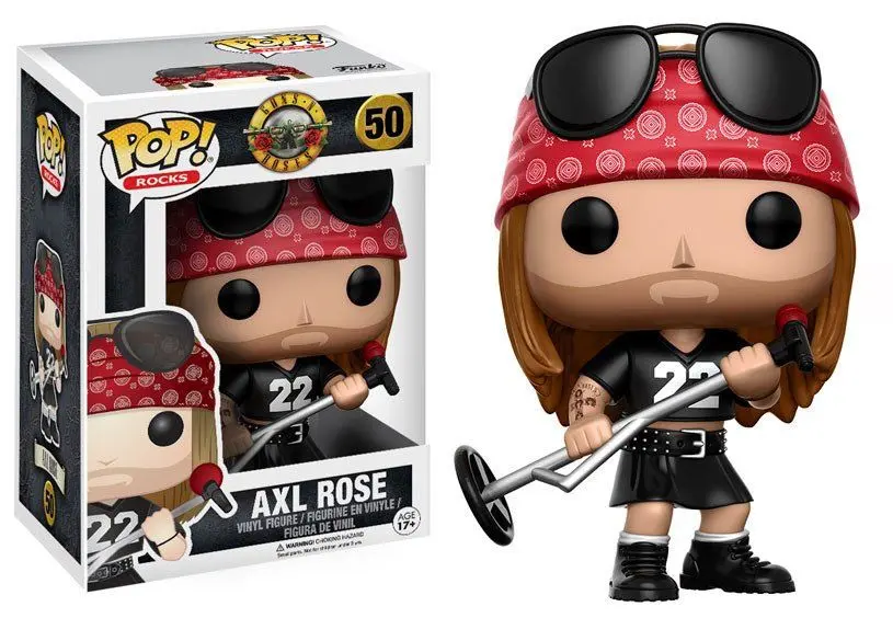 Guns N´ Roses POP! Rocks Figurka winylowa Axl Rose 9 cm zdjęcie produktu