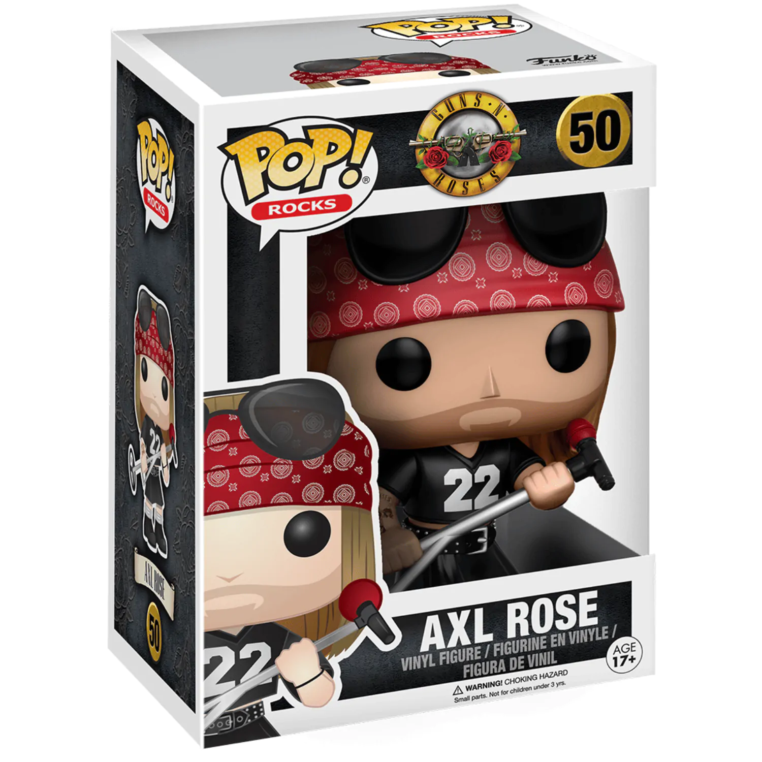 Guns N´ Roses POP! Rocks Figurka winylowa Axl Rose 9 cm zdjęcie produktu
