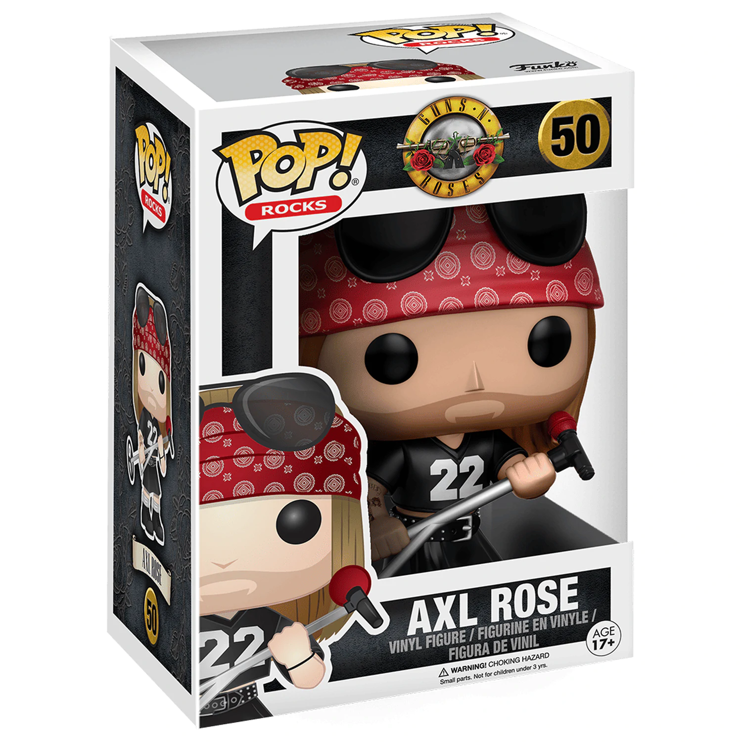 Guns N´ Roses POP! Rocks Figurka winylowa Axl Rose 9 cm zdjęcie produktu