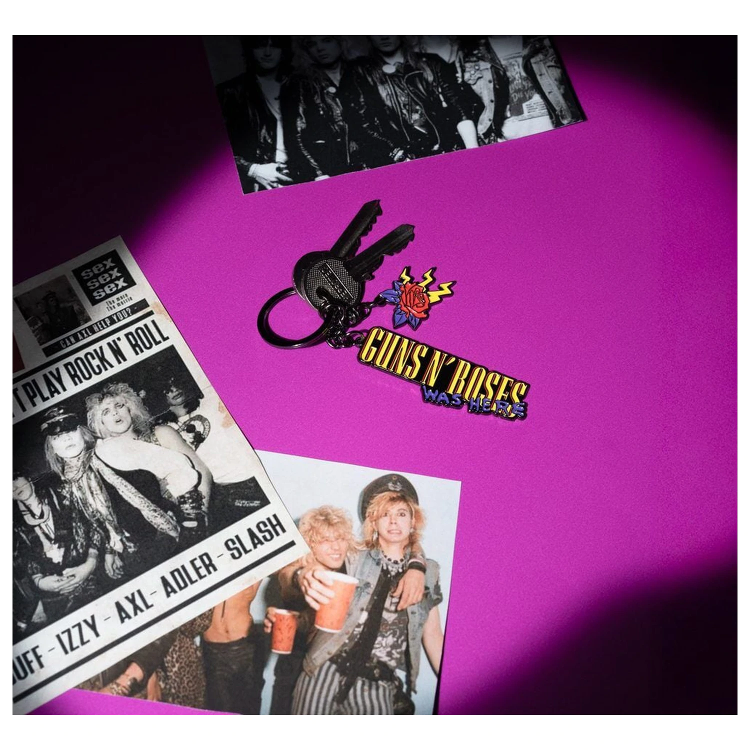 Guns N Roses brelok zdjęcie produktu