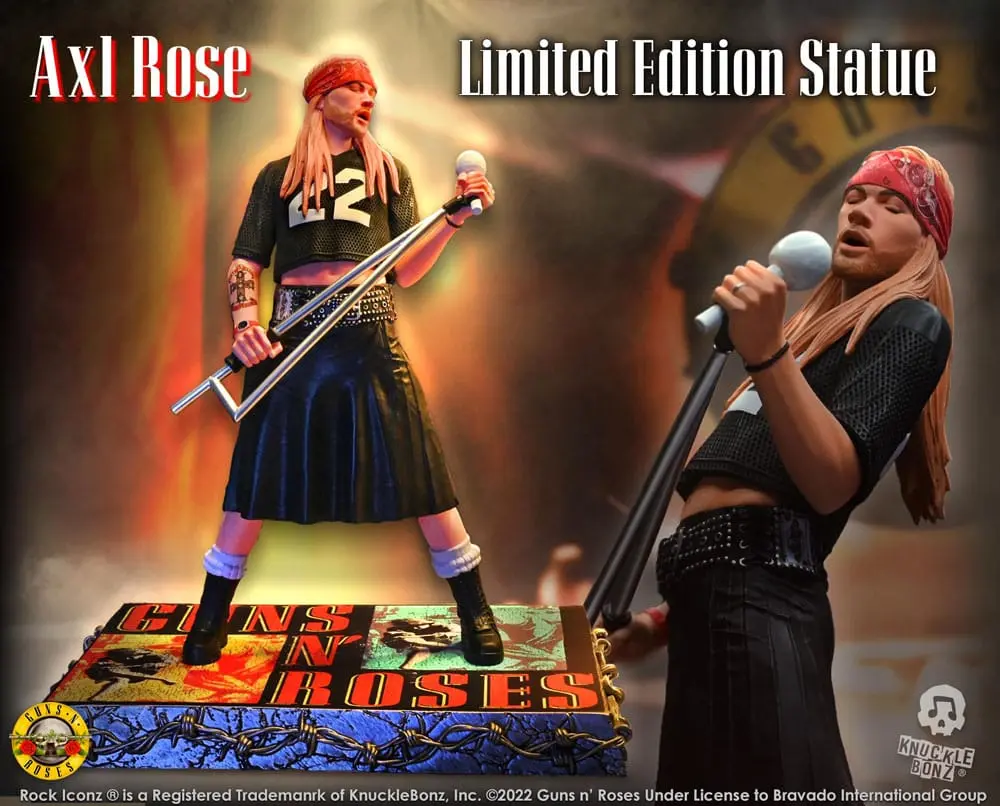 Guns N' Roses Rock Iconz Statue Axl Rose II 22 cm Statua zdjęcie produktu
