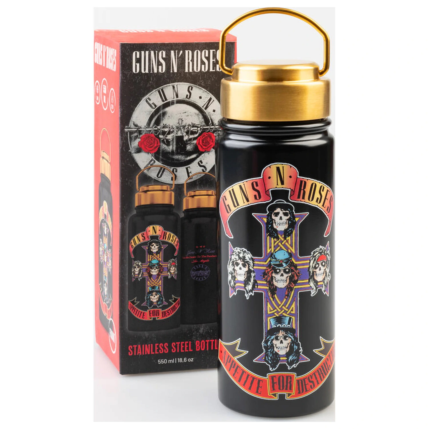 Guns N Roses Stainless steel butelka 500ml zdjęcie produktu