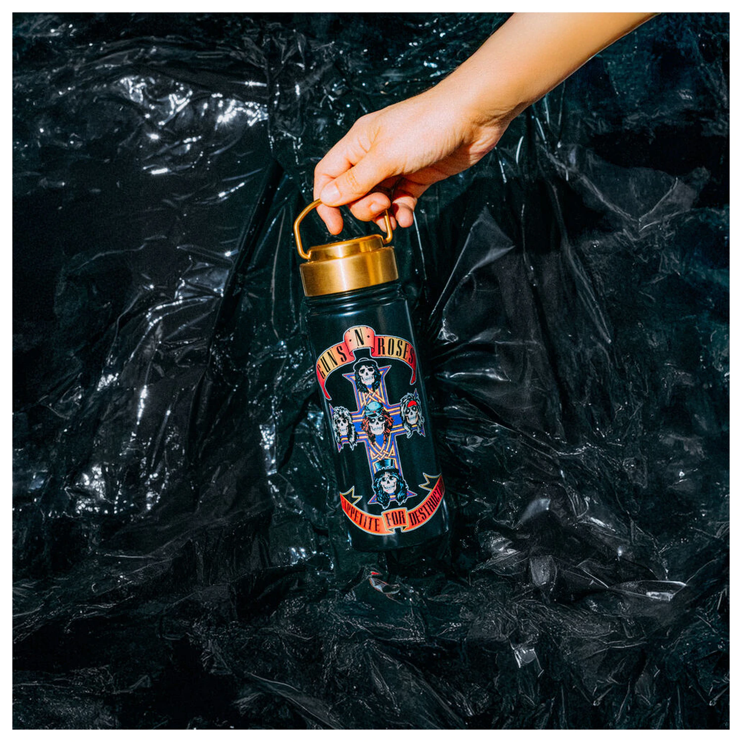 Guns N Roses Stainless steel butelka 500ml zdjęcie produktu
