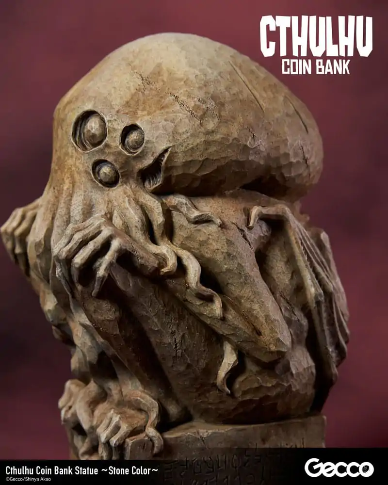 H.P. Lovecraft Cthulhu Mythos Coin Bank Statue Cthulhu (Stone Color) 24 cm / Statuetka Skarbonka zdjęcie produktu