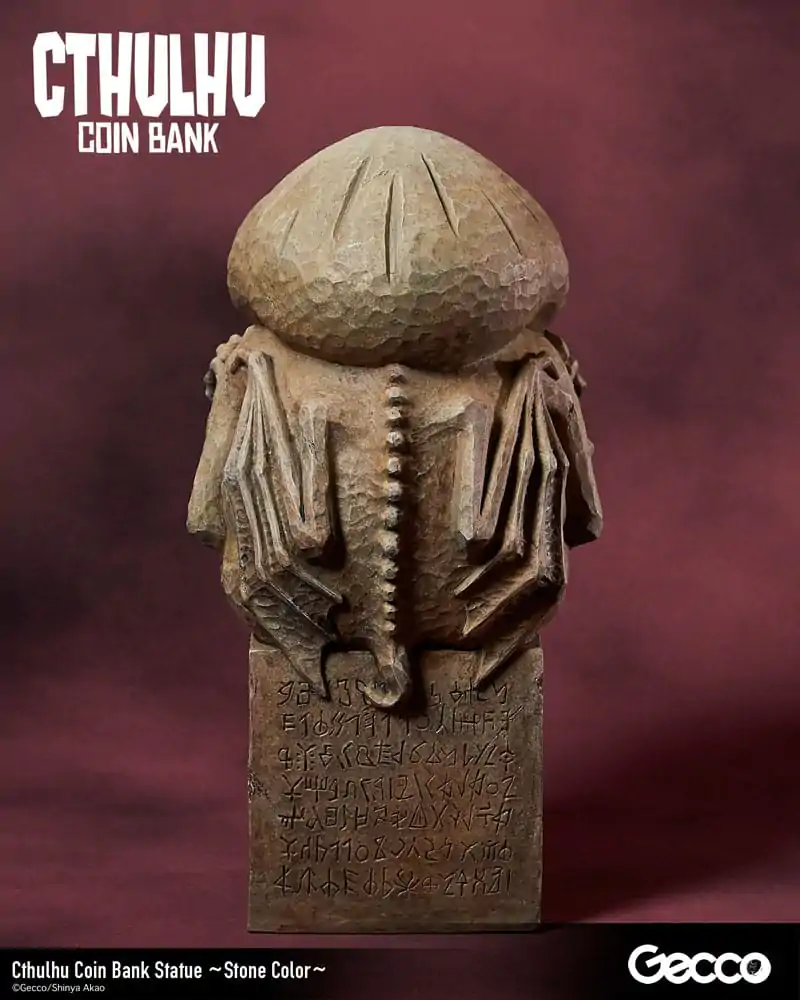 H.P. Lovecraft Cthulhu Mythos Coin Bank Statue Cthulhu (Stone Color) 24 cm / Statuetka Skarbonka zdjęcie produktu