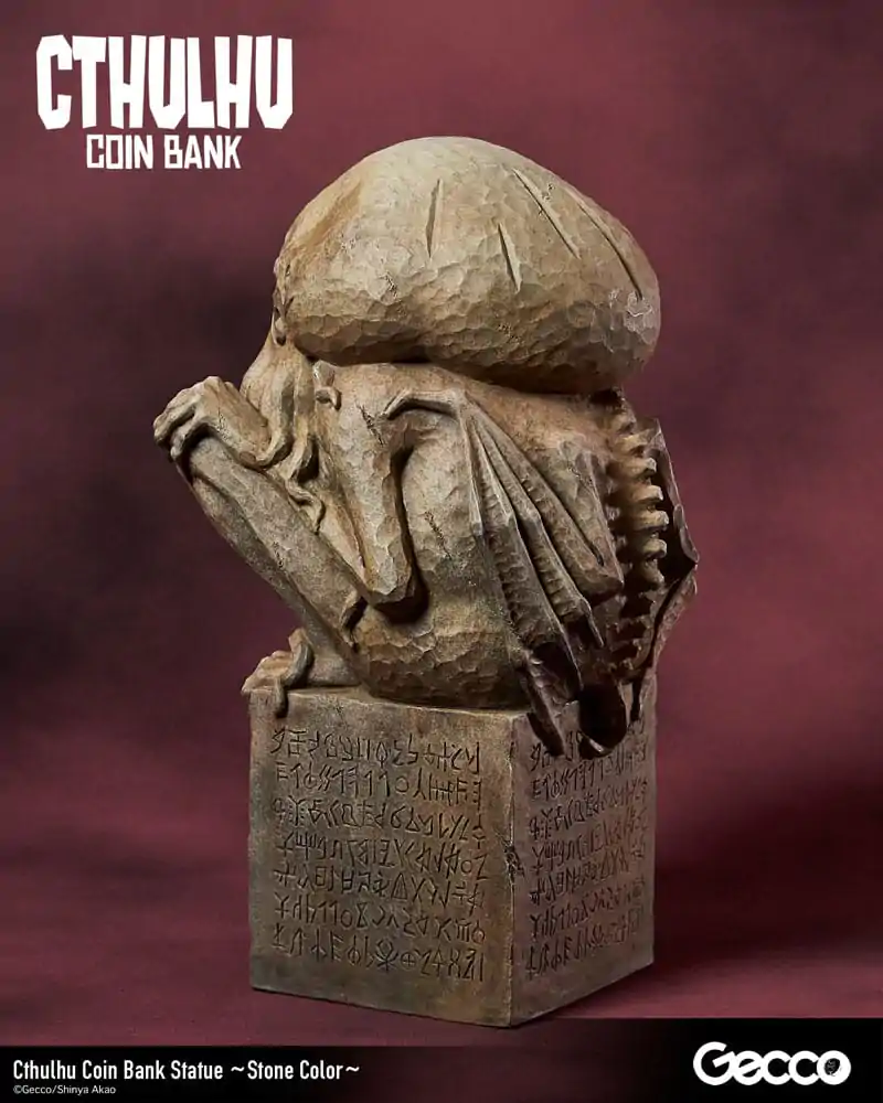 H.P. Lovecraft Cthulhu Mythos Coin Bank Statue Cthulhu (Stone Color) 24 cm / Statuetka Skarbonka zdjęcie produktu