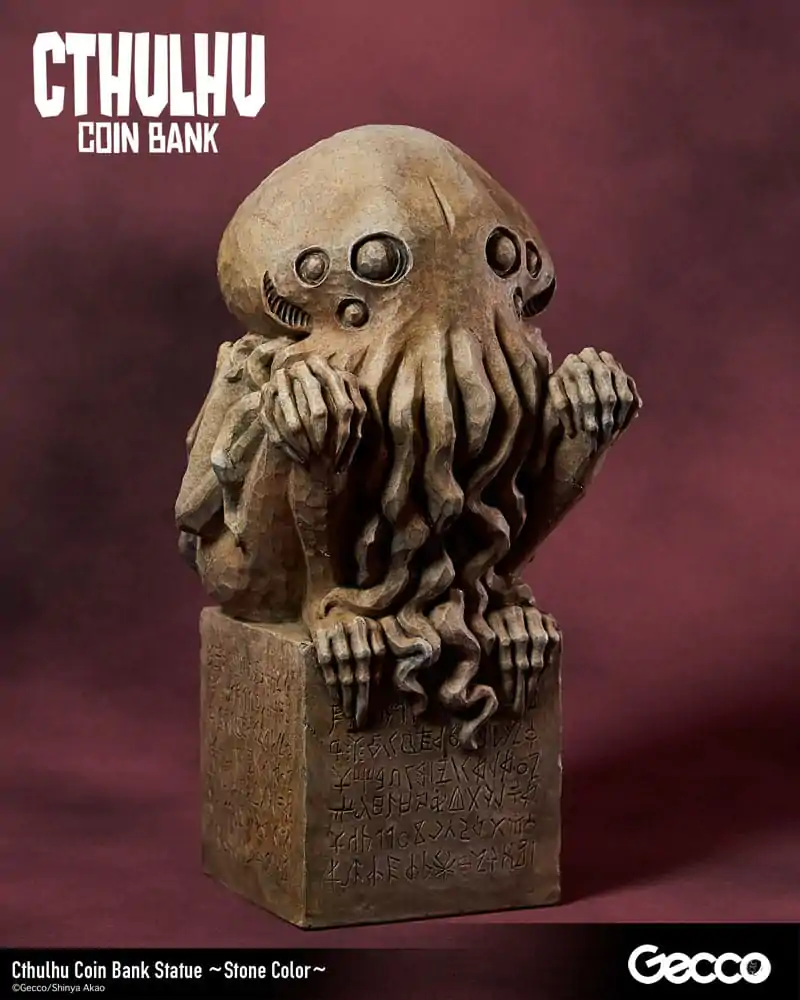 H.P. Lovecraft Cthulhu Mythos Coin Bank Statue Cthulhu (Stone Color) 24 cm / Statuetka Skarbonka zdjęcie produktu