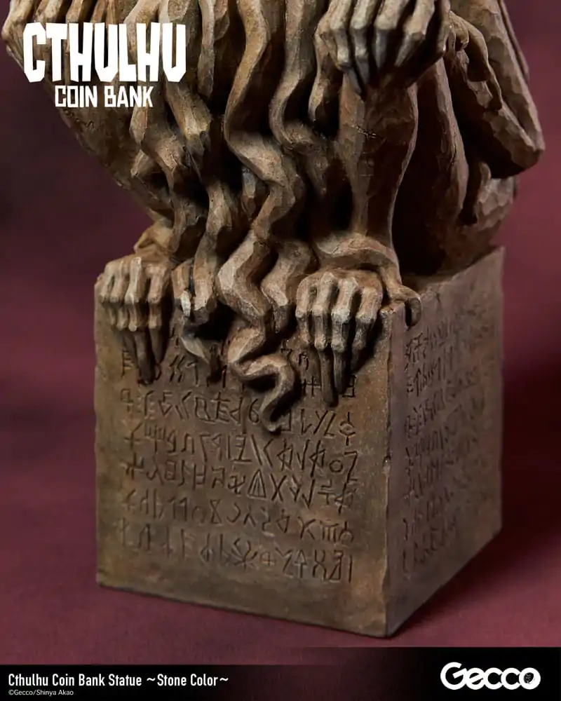 H.P. Lovecraft Cthulhu Mythos Coin Bank Statue Cthulhu (Stone Color) 24 cm / Statuetka Skarbonka zdjęcie produktu