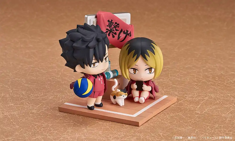 Haikyu!! Qset Mini-Figure 2-Pack Tetsuro Kuroo & Kenma Kozume 9 cm Figurki zdjęcie produktu