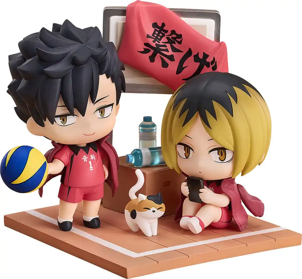 Haikyu!! Qset Mini-Figure 2-Pack Tetsuro Kuroo & Kenma Kozume 9 cm Figurki zdjęcie produktu