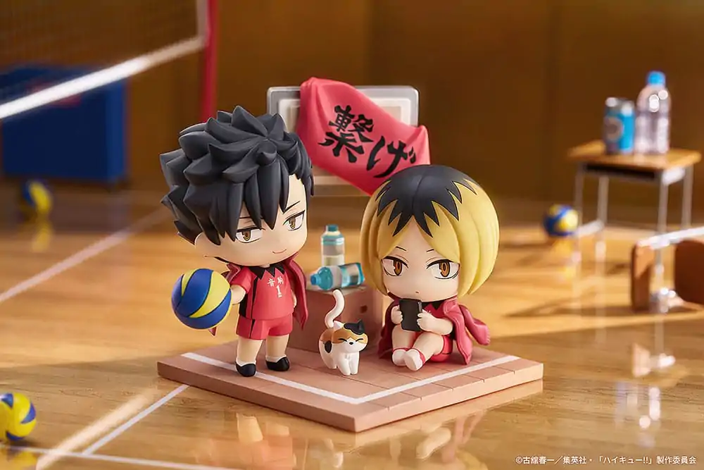 Haikyu!! Qset Mini-Figure 2-Pack Tetsuro Kuroo & Kenma Kozume 9 cm Figurki zdjęcie produktu