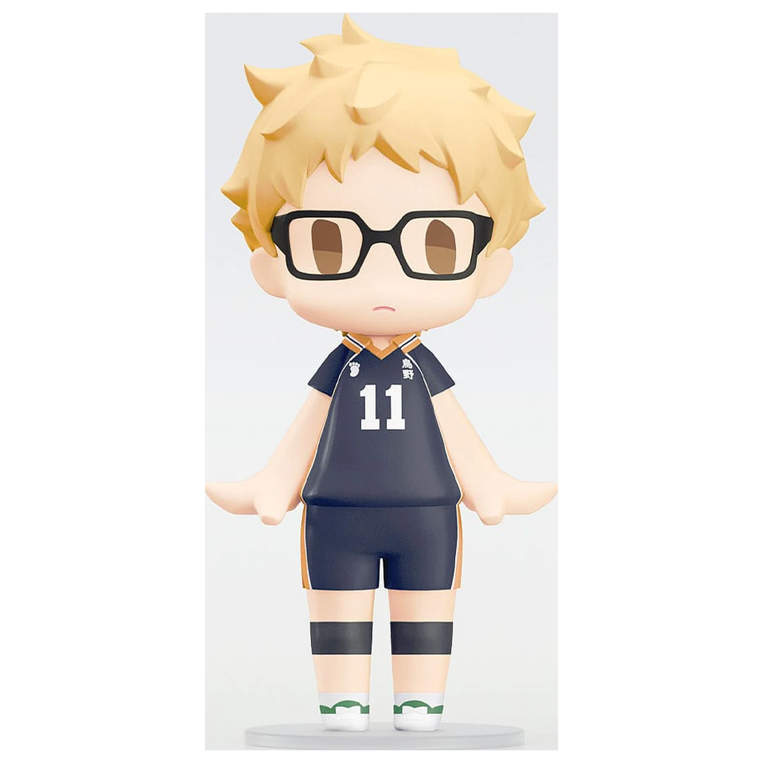 Haikyuu!! HELLO! GOOD SMILE Figurka Kei Tsukishima 10 cm zdjęcie produktu