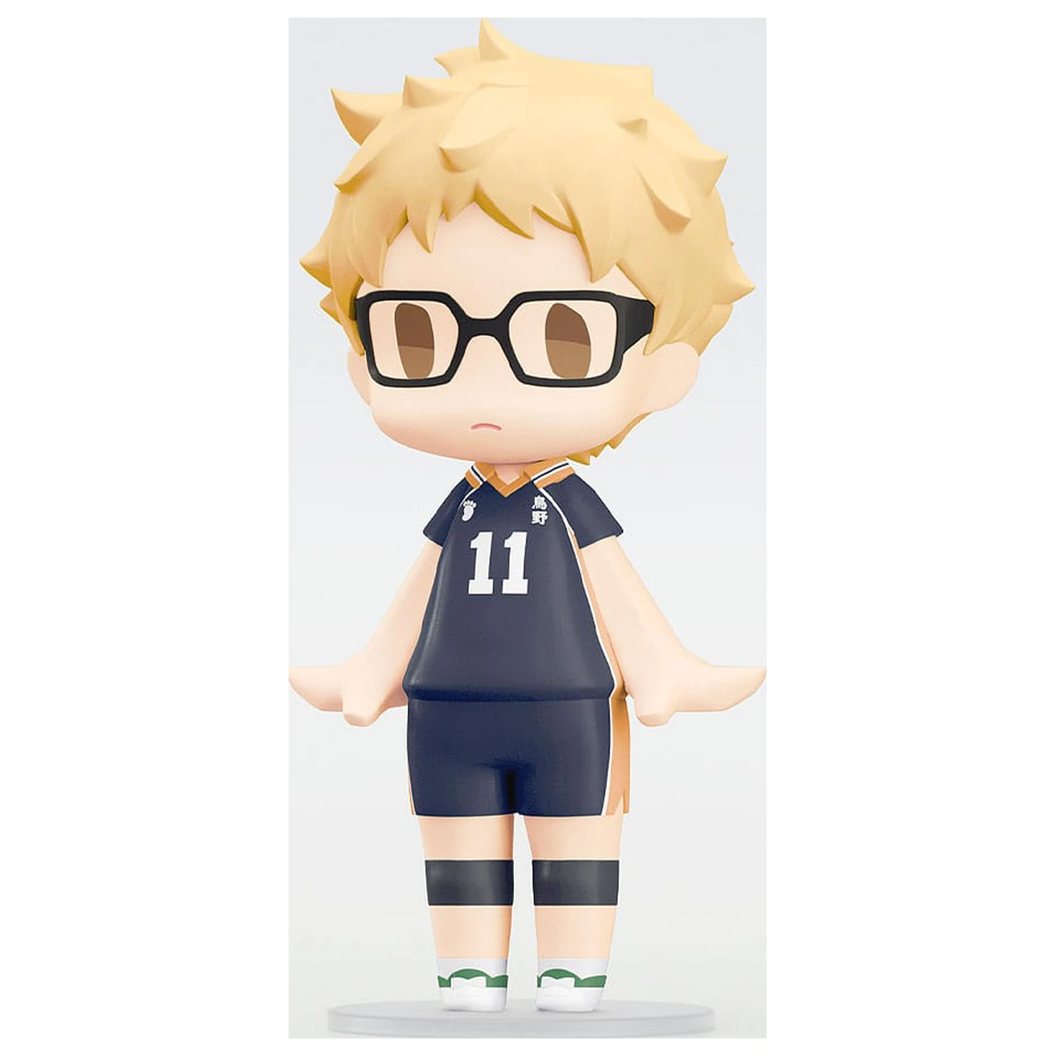 Haikyuu!! HELLO! GOOD SMILE Figurka Kei Tsukishima 10 cm zdjęcie produktu