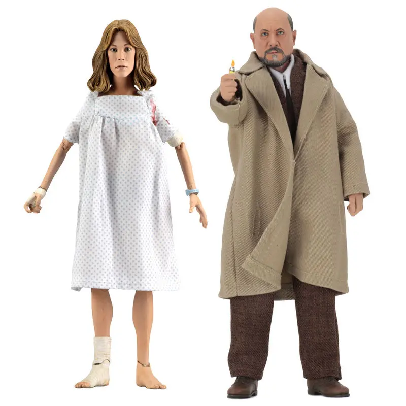 Halloween 2 Retro Action Figure 2-Pak Doktor Loomis & Laurie Strode 20 cm zdjęcie produktu