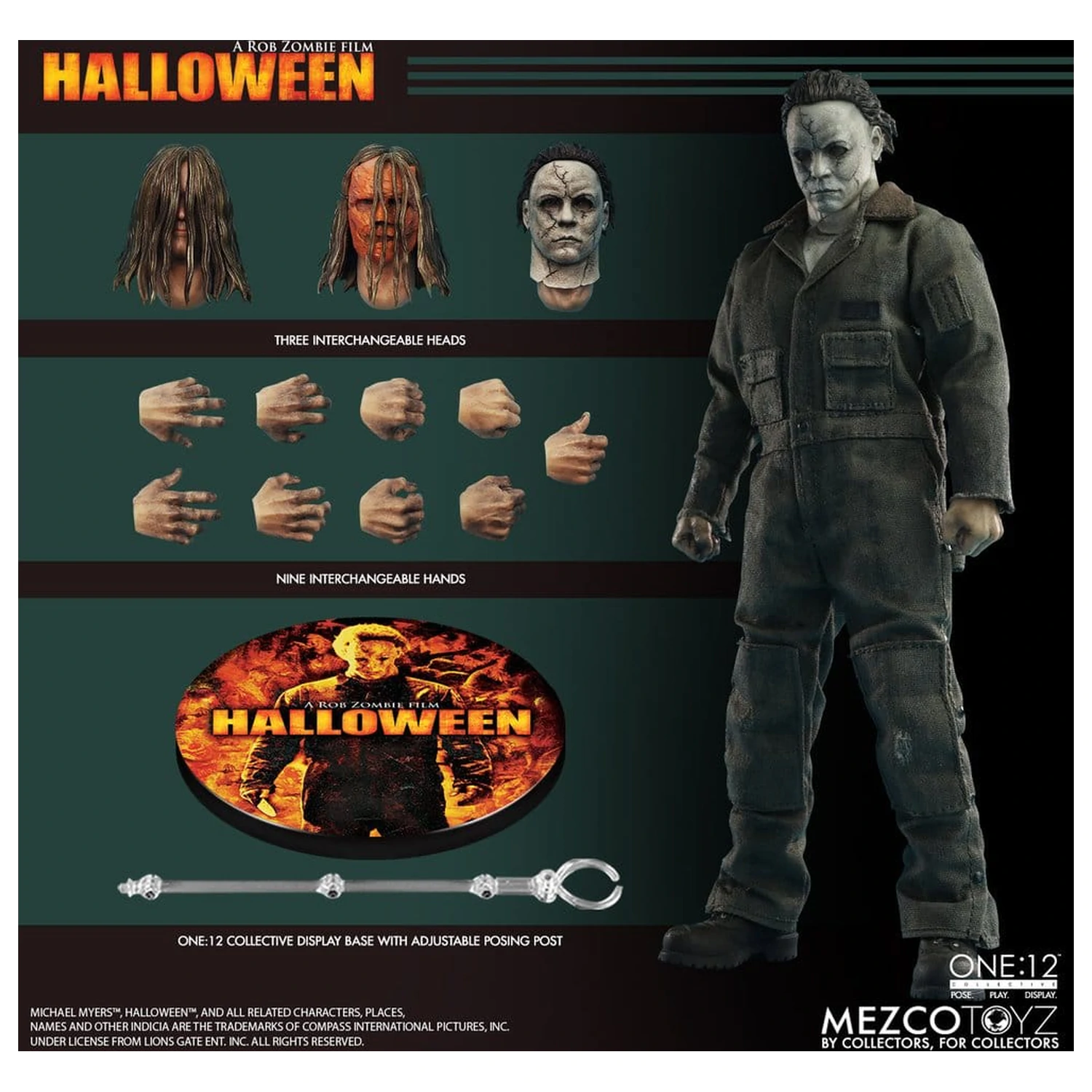 Halloween (2007) One:12 Collective Figurka Akcji 1/12 Michael Myers 17 cm zdjęcie produktu