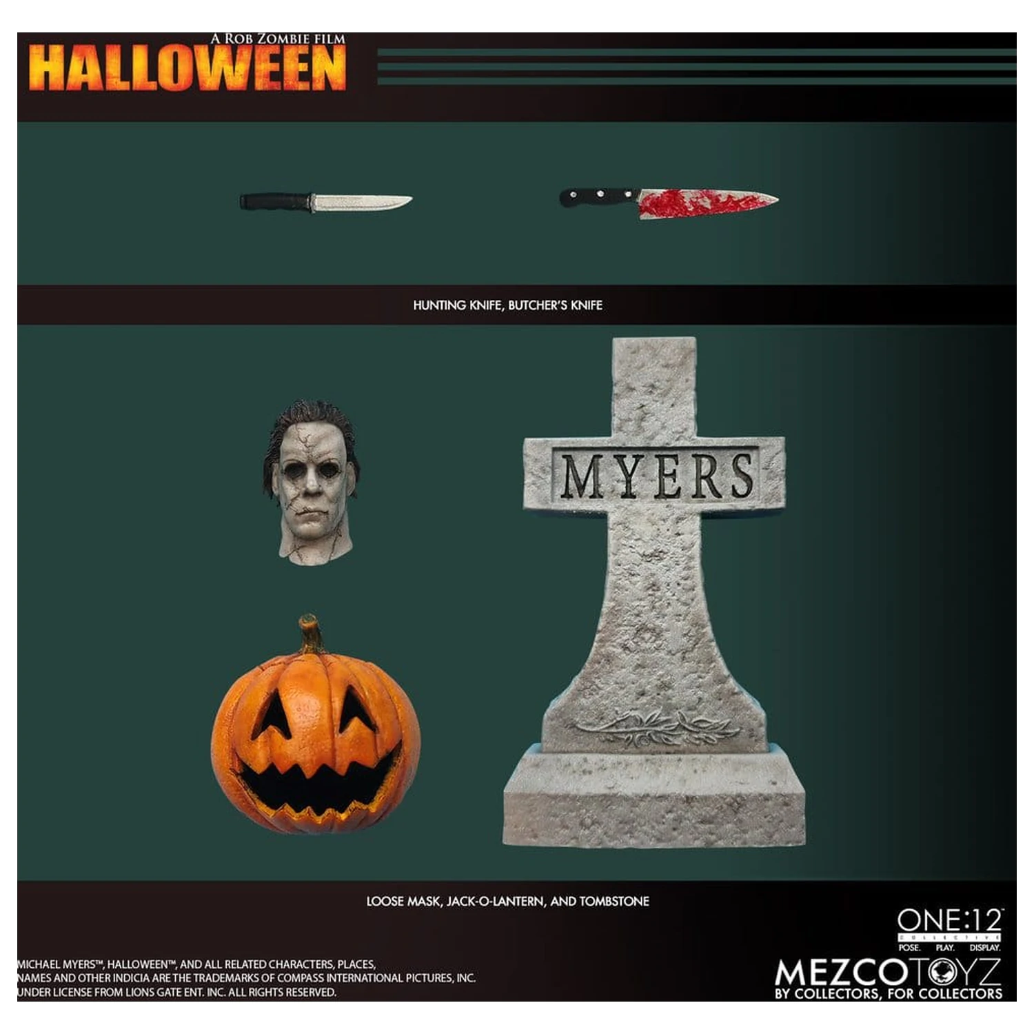 Halloween (2007) One:12 Collective Figurka Akcji 1/12 Michael Myers 17 cm zdjęcie produktu