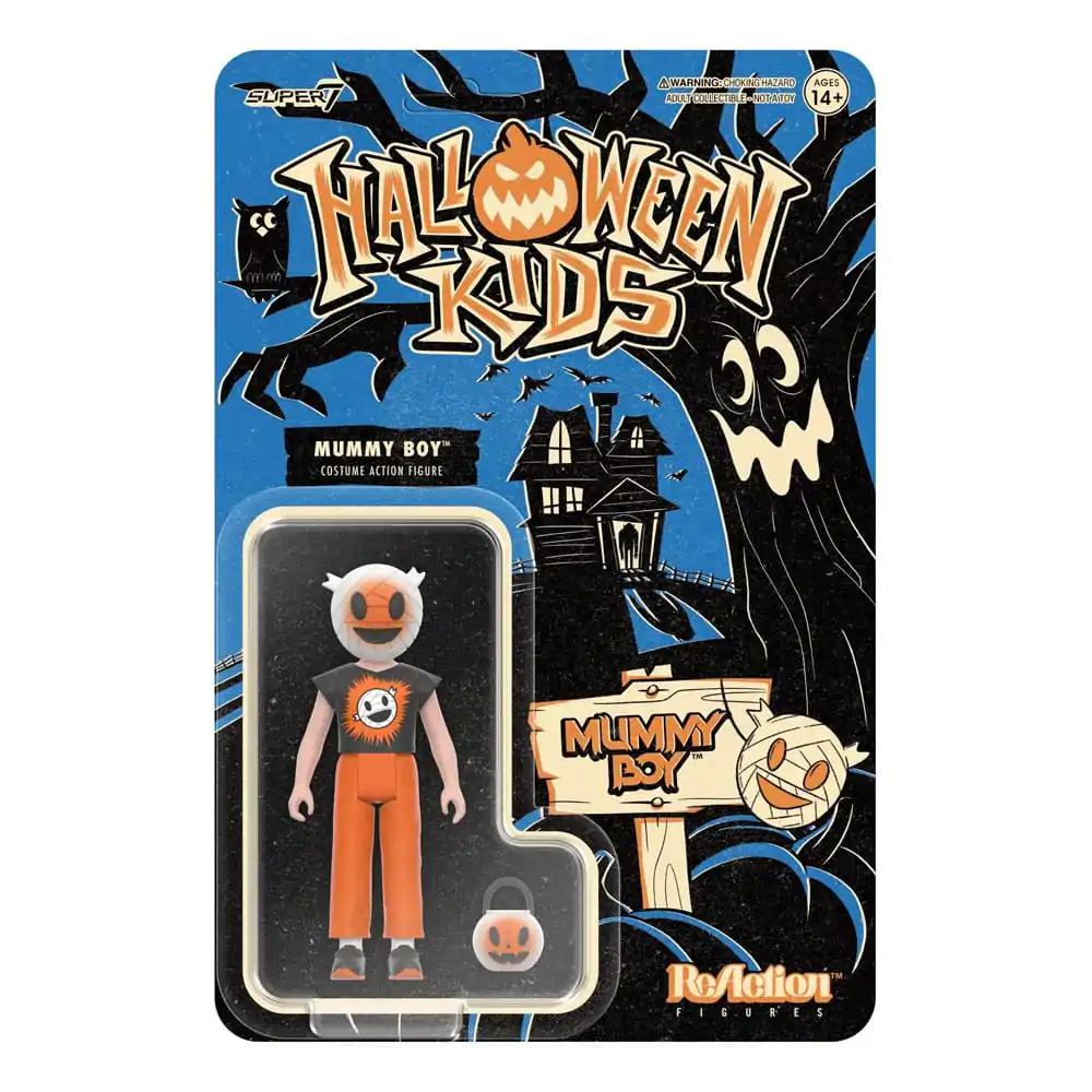 Halloween Kids ReAction Figurka Akcji Mummy Boy Graphic Tee 10 cm zdjęcie produktu