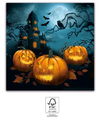 Halloween Sensations Serwetki 20 szt. 33x33 cm FSC zdjęcie produktu