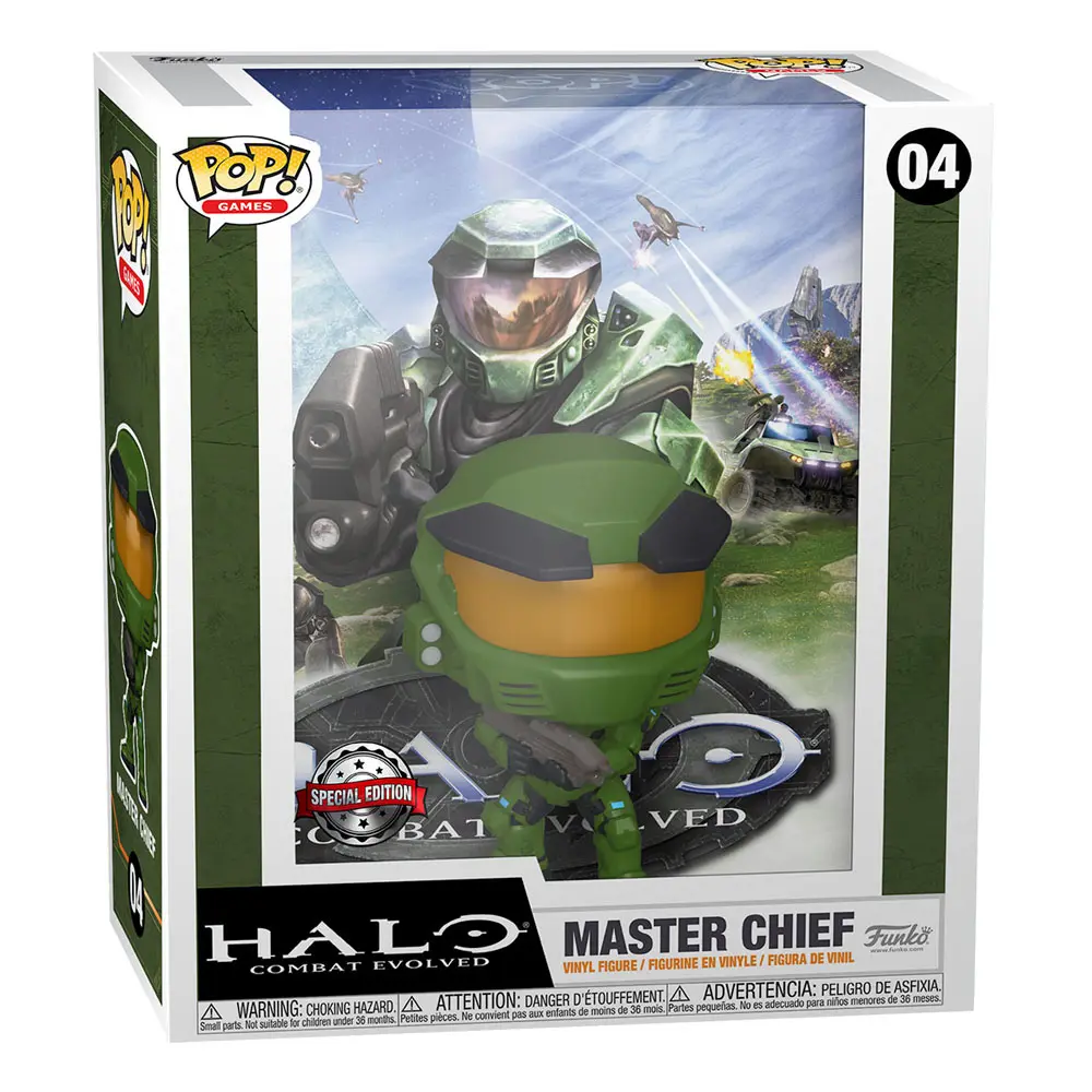 Halo POP! Game Cover Winylowa figurka Master Chief 9 cm zdjęcie produktu