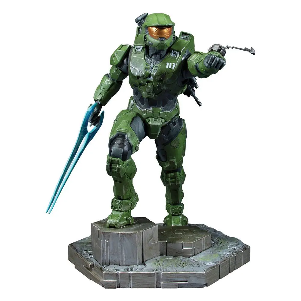 Halo Infinite PVC Statuetka Master Chief & Grappleshot 26 cm zdjęcie produktu